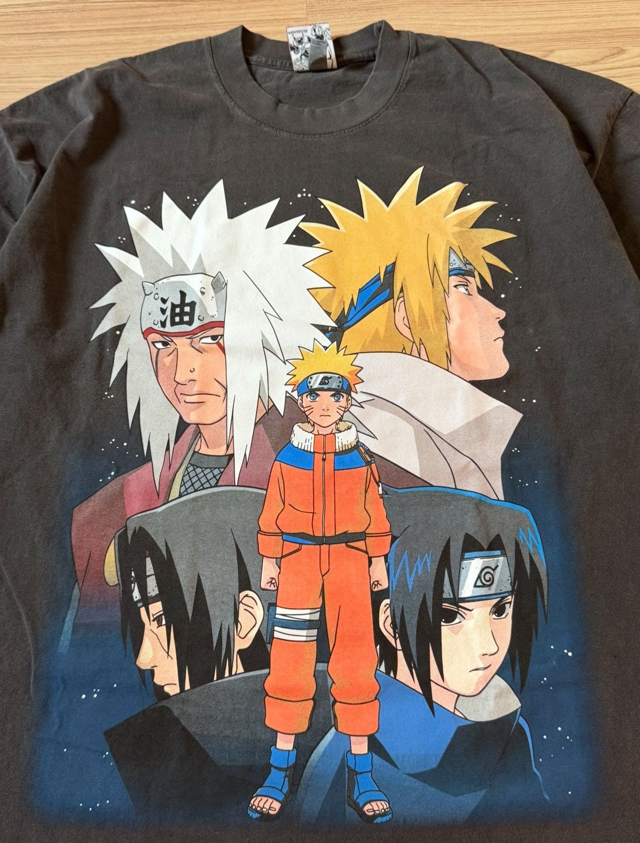 Japanese Brand × Vintage Naruto Shippuden T Shirt XL Size US XL / EU 56 / 4 - 4 Thumbnail
