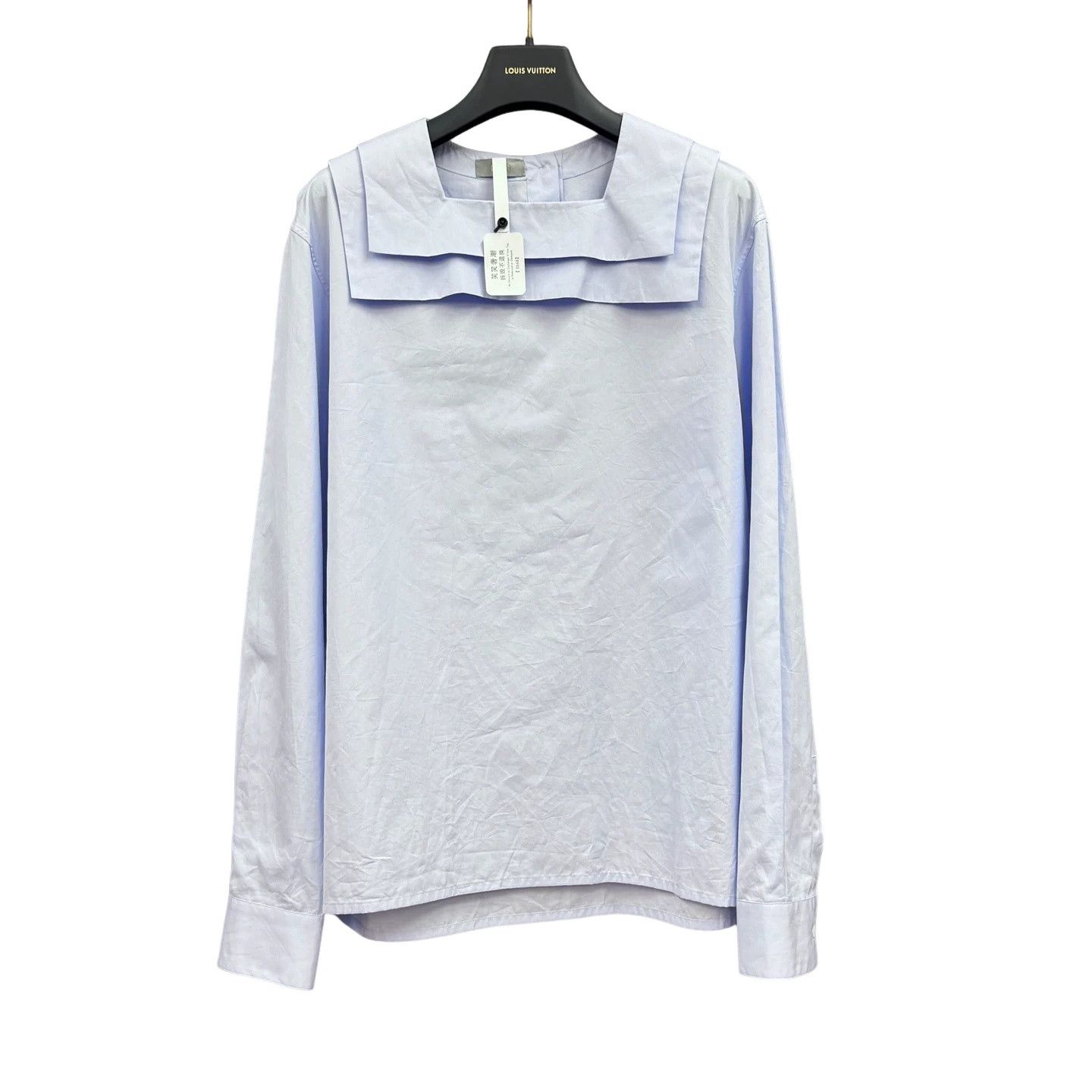 Dior Dior Sailor Collar Cotton Shirt Size M Size US M / EU 48-50 / 2 - 1 Thumbnail