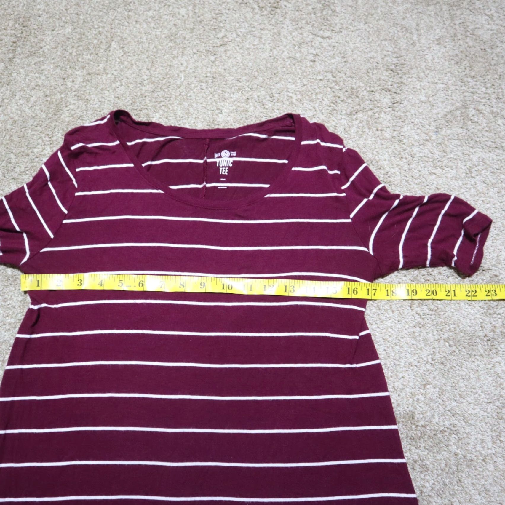 Vintage VINTAGE Authentic American Heritage Women's Tunic Shirt Long Sleeve S Purple Striped Casual Size S / US 4 / IT 40 - 4 Thumbnail