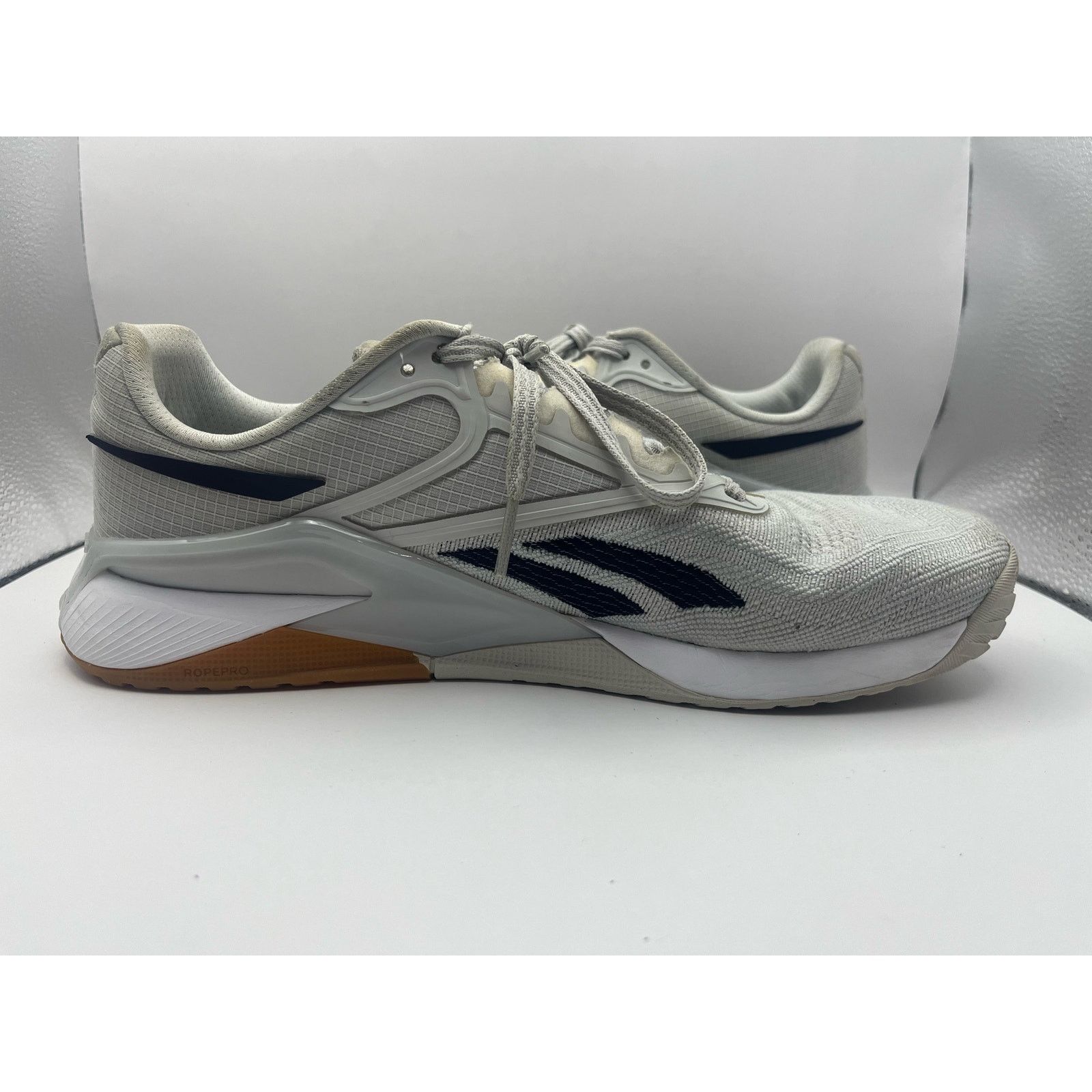 Reebok Reebok NANO X2 GX9919 Womens Grey Cross Sneakers Size 8 USED Size US 8 / IT 38 - 3 Thumbnail