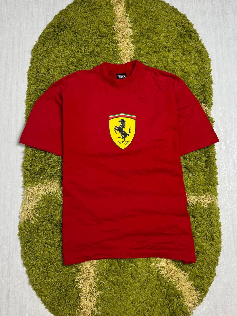 Ferrari Vintage 90s Ferrari t shirt Size US L / EU 52-54 / 3 - 1 Thumbnail