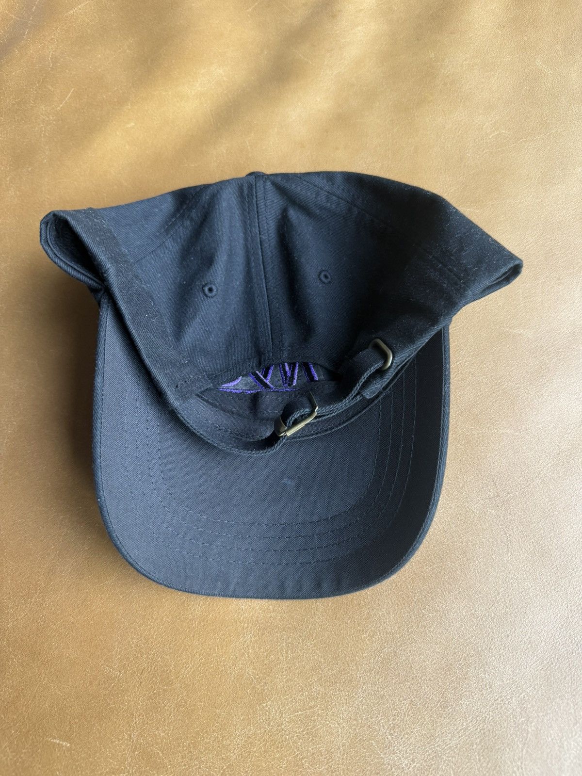 LQQK Studio Young Coffee 108 Montrose BLACK COTTON TWILL LOGO CAP Size ONE SIZE - 5 Thumbnail