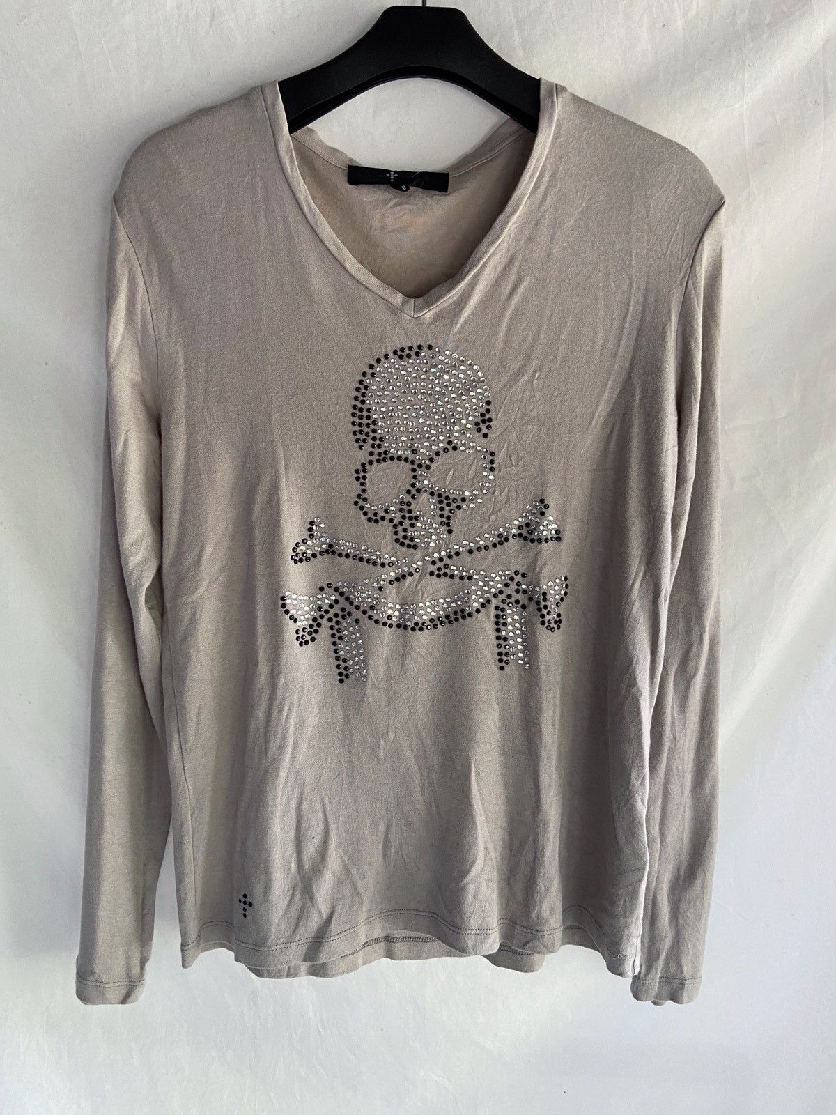 20471120 JAPANESE SKULL Y2K STYLE LONG SLEEVE Size US M / EU 48-50 / 2 - 1 Thumbnail