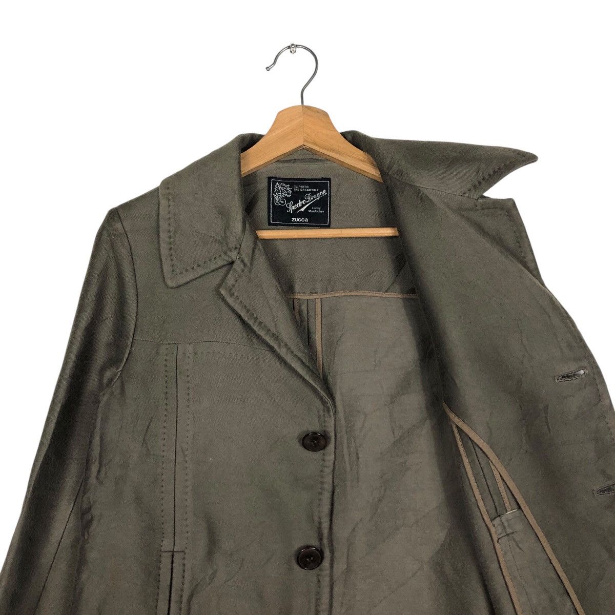 Issey Miyake 📌Vintage Chore Biker Jacket Spectro Dragon Zucca Size US S / EU 44-46 / 1 - 13 Thumbnail