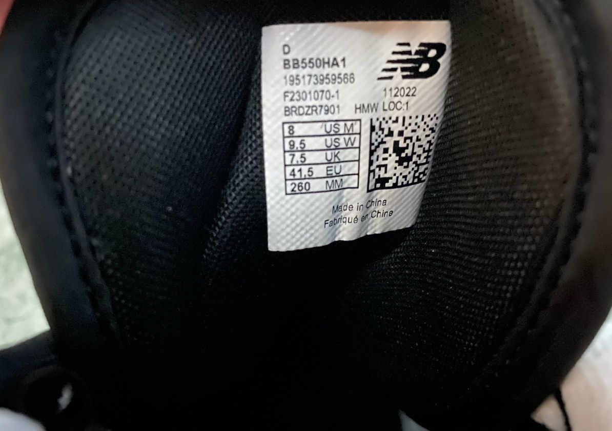 New Balance New Balance Oreo 550 Size US 8 / EU 41 - 4 Thumbnail