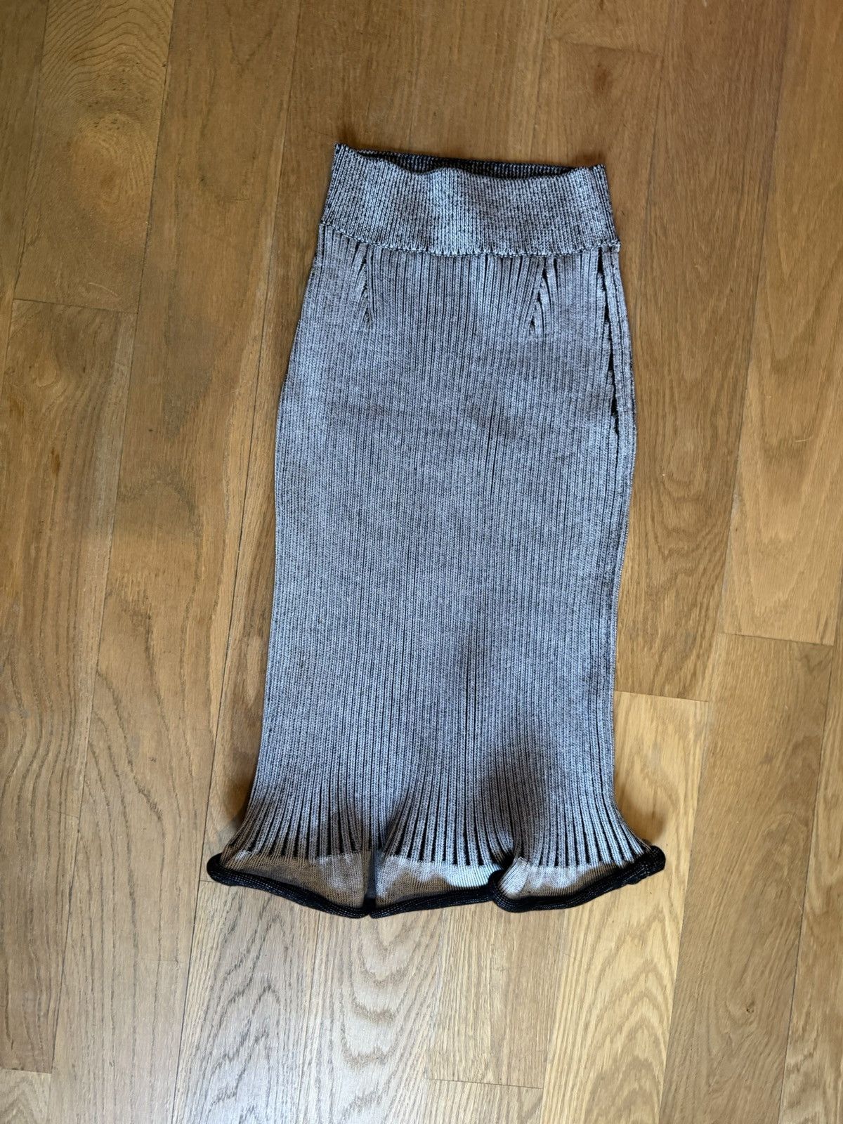 Louis Vuitton Rib Knit Skirt