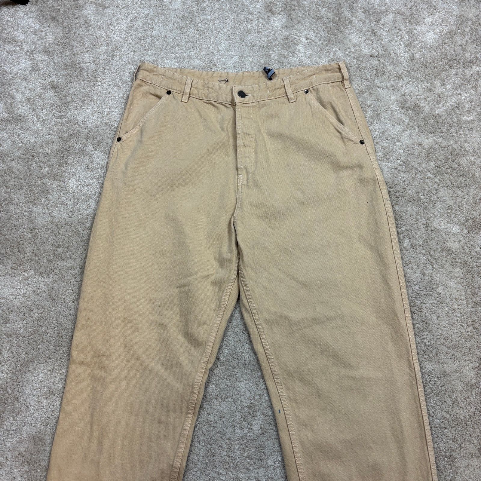 Jacquemus Jacquemus Organic Cotton Chino L'annee 97 Pants Men's 36x30 Size US 36 / EU 52 - 2 Thumbnail