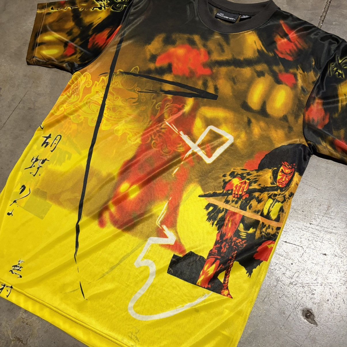Vintage Vintage Y2K No Boundaries Samurai T shirt Anime AOP Skater Size US M / EU 48-50 / 2 - 3 Thumbnail