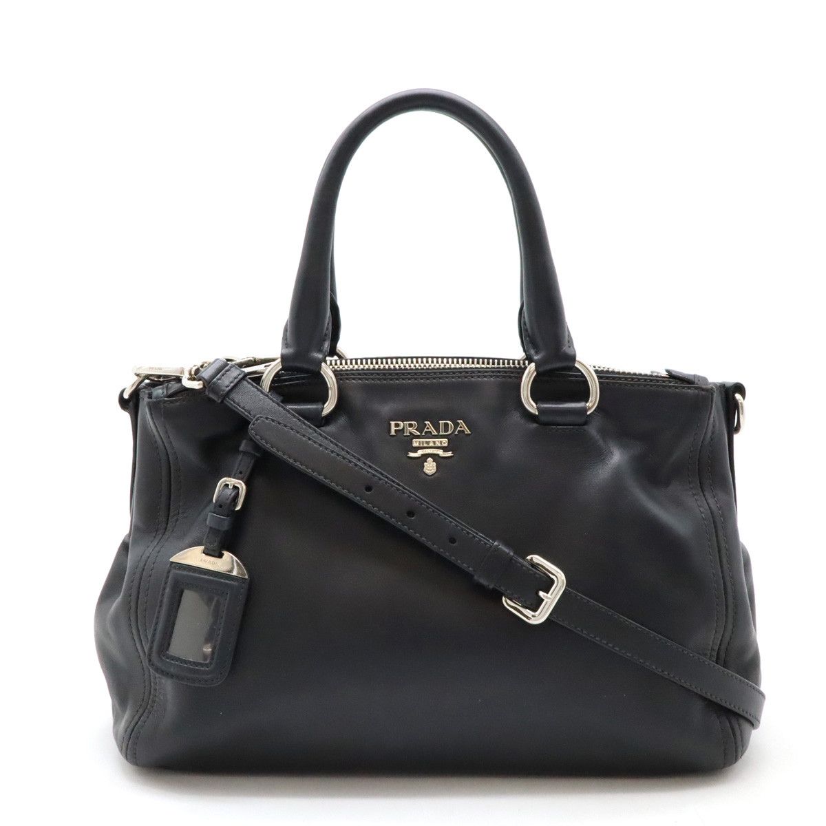 Prada Prada Prada Soft Calf Leather Handbag BN2866 Leather Handbag BN2866 in Great Condition Size ONE SIZE - 1 Thumbnail