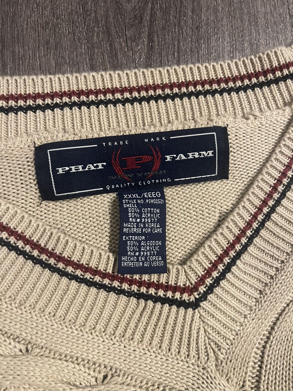 Phat Farm Phat Farm Sweater Size US XXL / EU 58 / 5 - 4 Thumbnail
