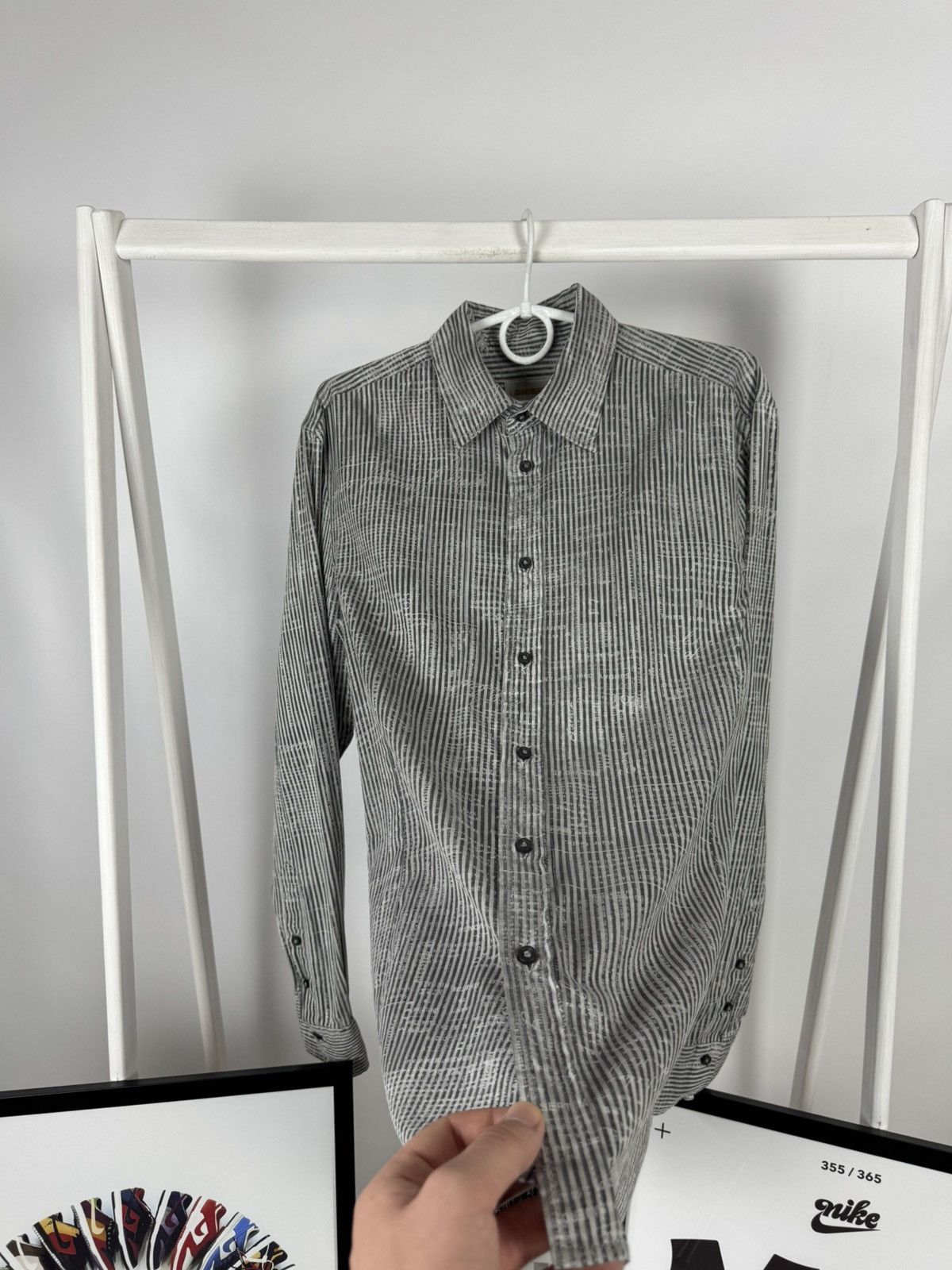 Diesel Vintage Diesel Graphic Grey Shirt Size US M / EU 48-50 / 2 - 3 Thumbnail