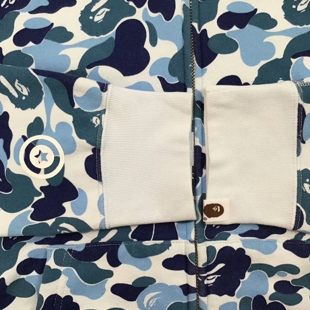 Bape BAPE ABC camo Blue Tiger full zip hoodie a bathing ape Size US M / EU 48-50 / 2 - 6 Thumbnail
