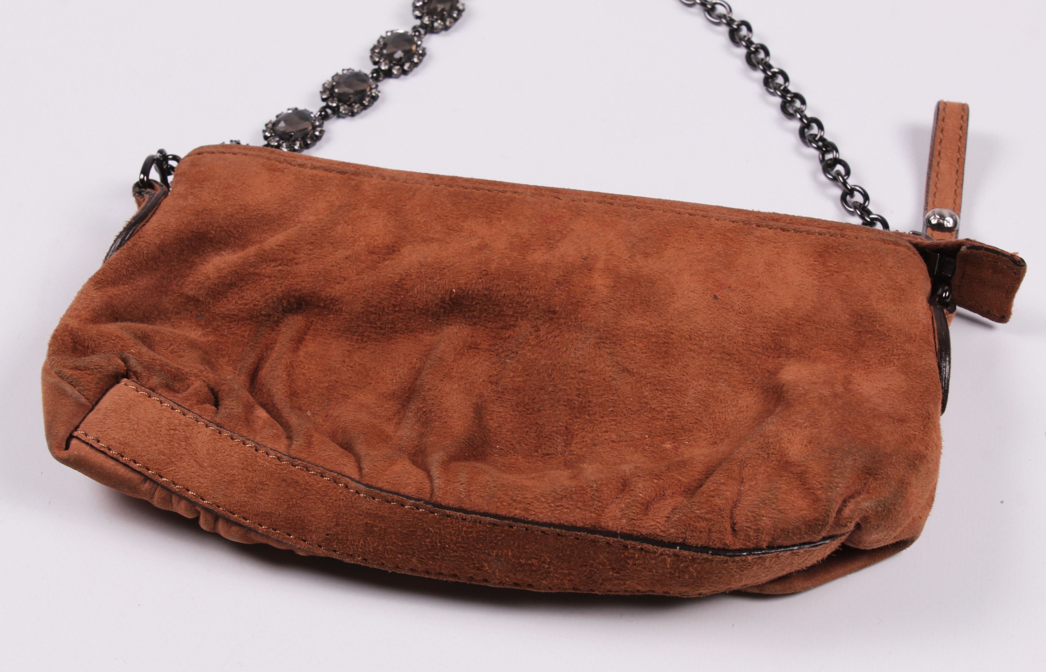Max Mara Max Mara Small Suede Mini Bag Size ONE SIZE - 7 Thumbnail