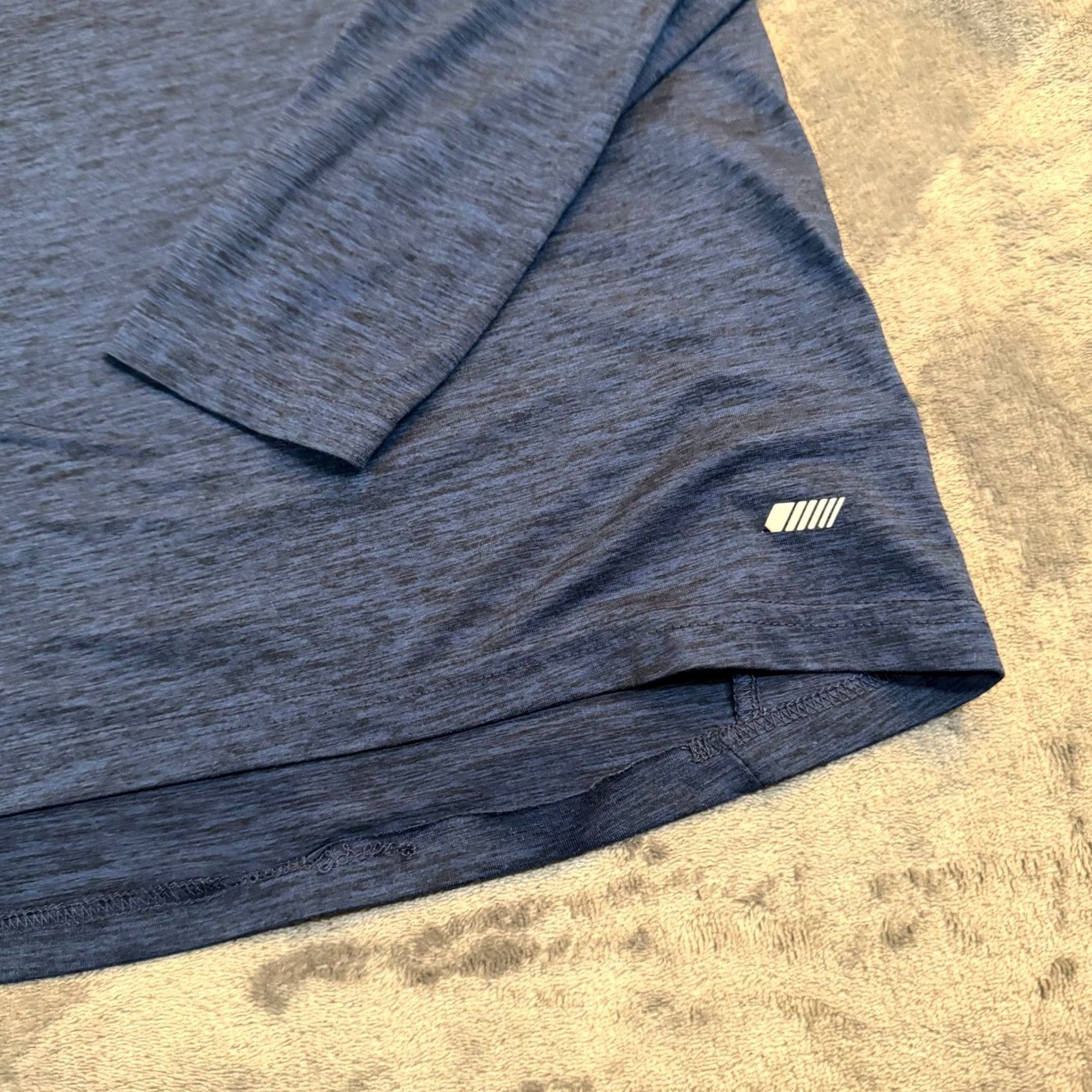 Essentials Amazon Essentials Hoodie Navy Blue Space Dye Lightweight Athletic Mens M Size US M / EU 48-50 / 2 - 2 Thumbnail