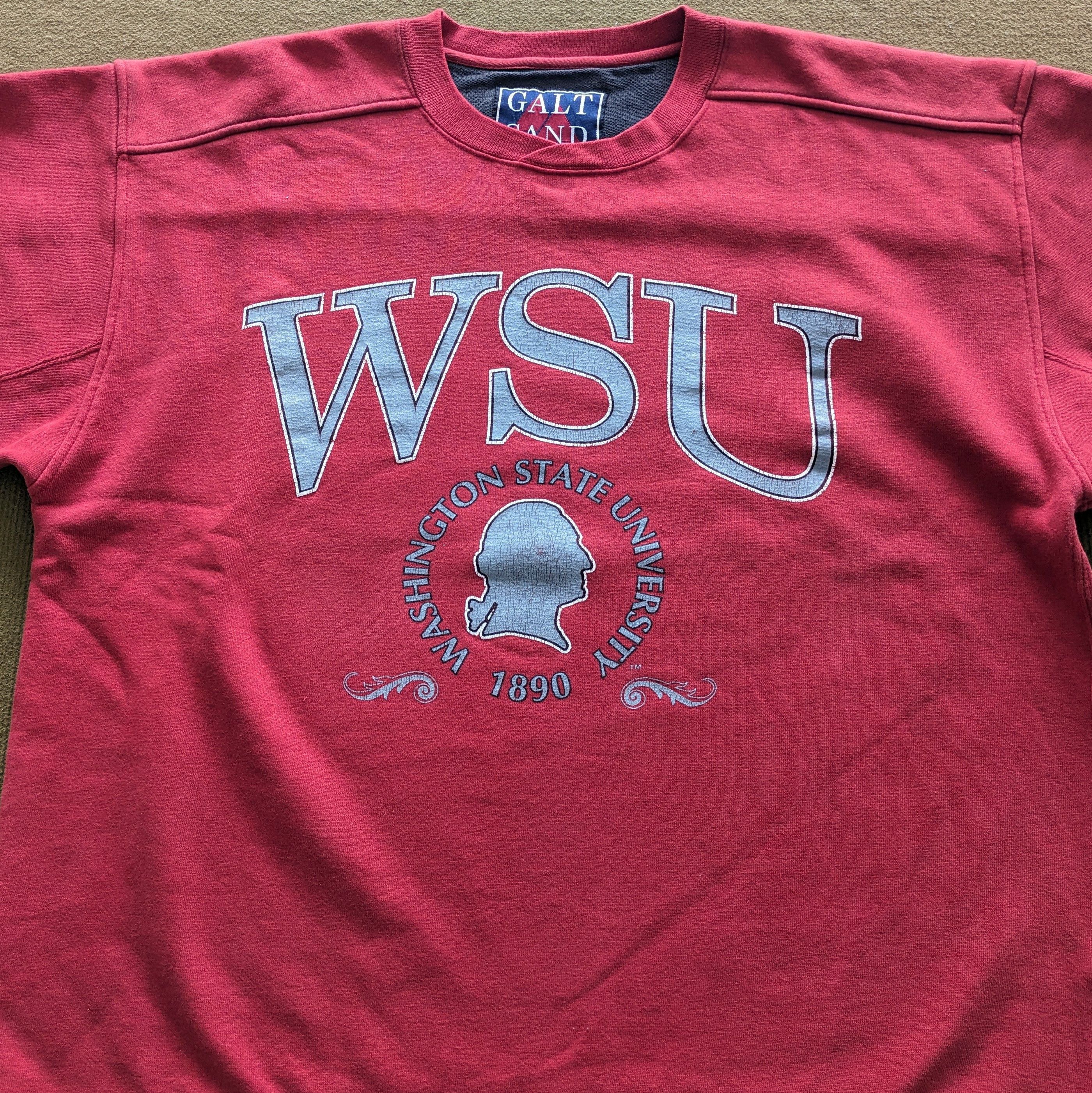 Other Vintage WSU Washington State University Crewneck Sweatshirt Size US XL / EU 56 / 4 - 2 Thumbnail