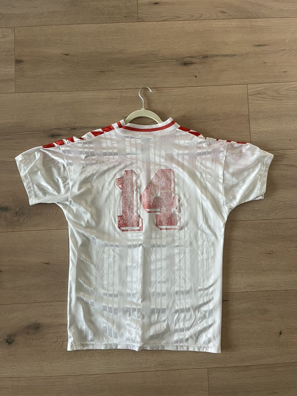 Adidas 90s Vintage Adidas Challenger Soccer Jersey Size US M / EU 48-50 / 2 - 2 Thumbnail