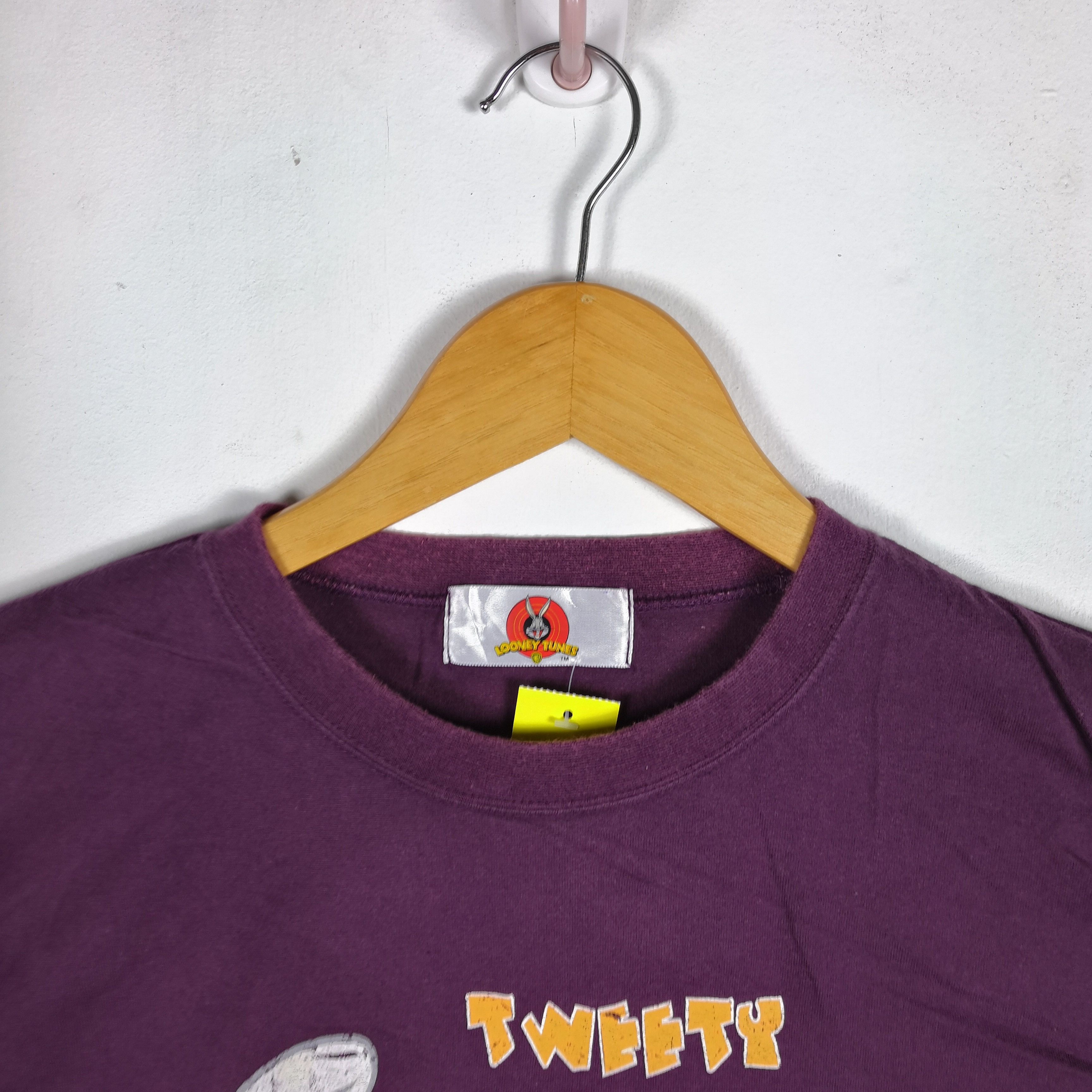 Cartoon Network Vintage Y2K Looney Tunes T-Shirt Tweety Cartoon Warner Bros Size US M / EU 48-50 / 2 - 2 Thumbnail