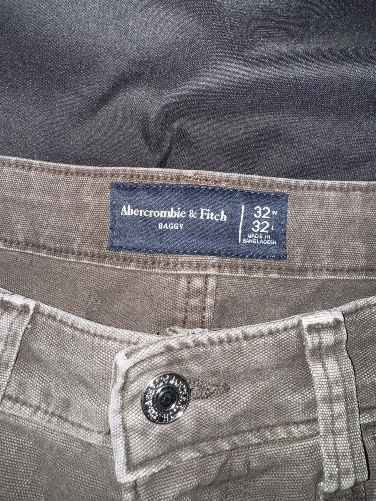 Abercrombie & Fitch Abercrombie Baggy jeans rigid denim Size US 32 / EU 48 - 3 Thumbnail