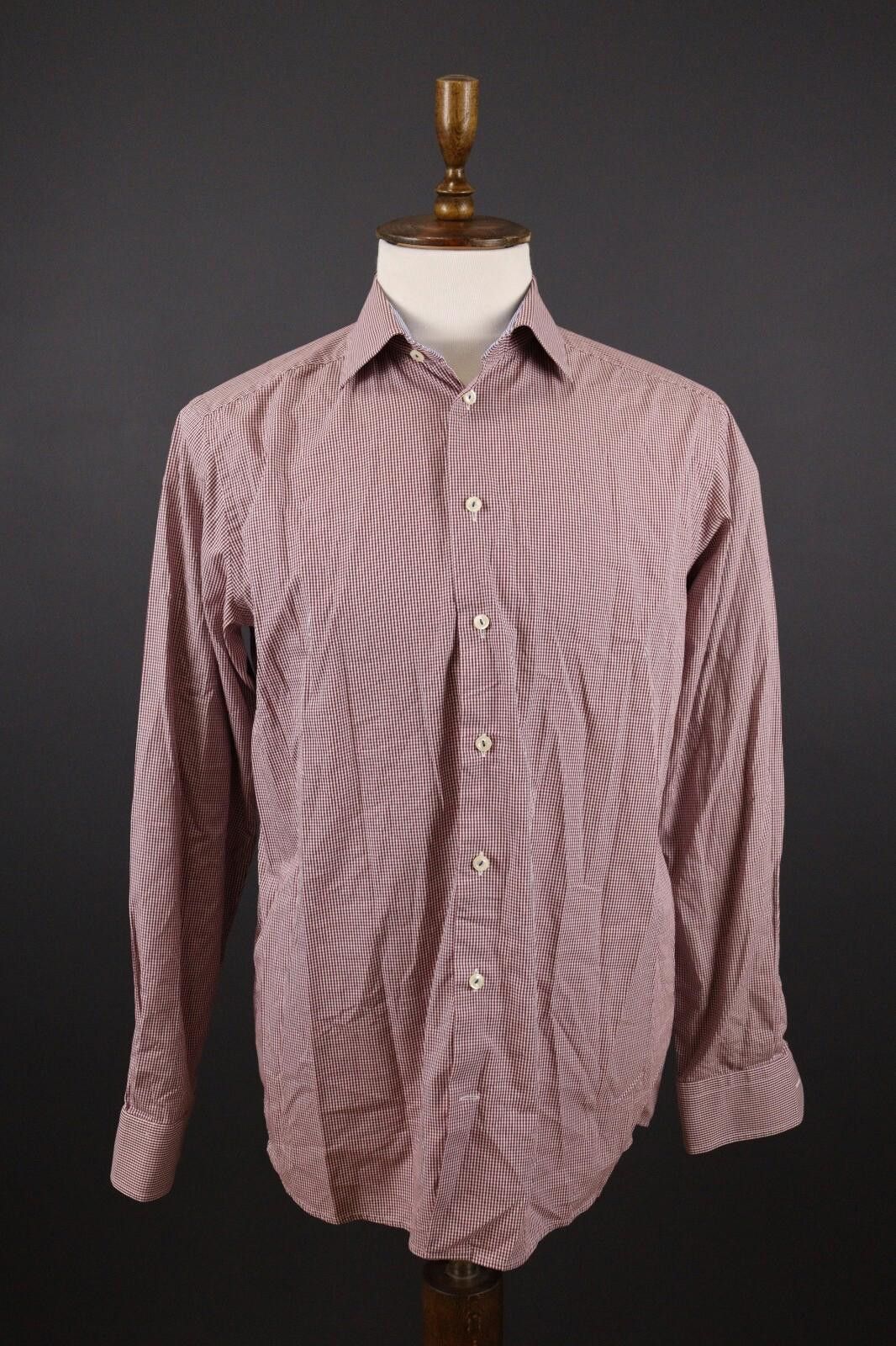 Eton Eton Contemporary Fit Check Luxury Shirt Size 41 / 16 Size US M / EU 48-50 / 2 - 1 Thumbnail