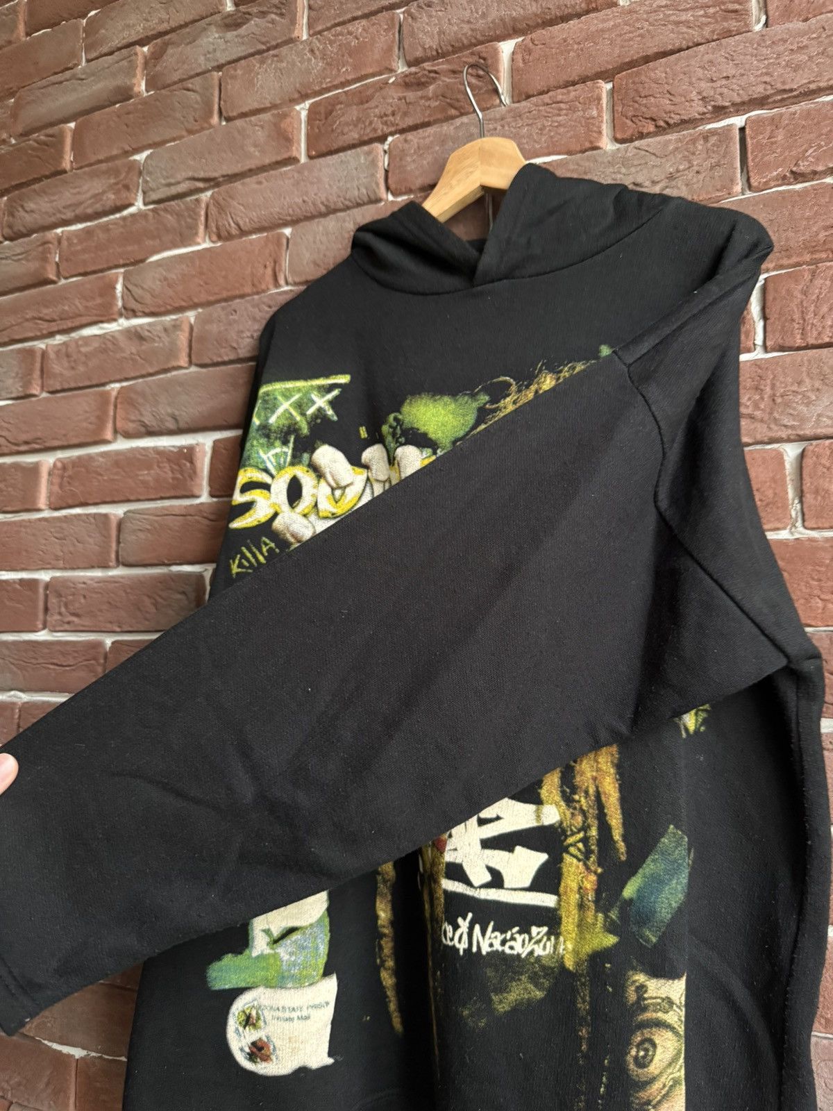 Band Tees Rare Vintage 90s Soulfly Big Head Hoodie numetal sepultura Size US XL / EU 56 / 4 - 6 Thumbnail