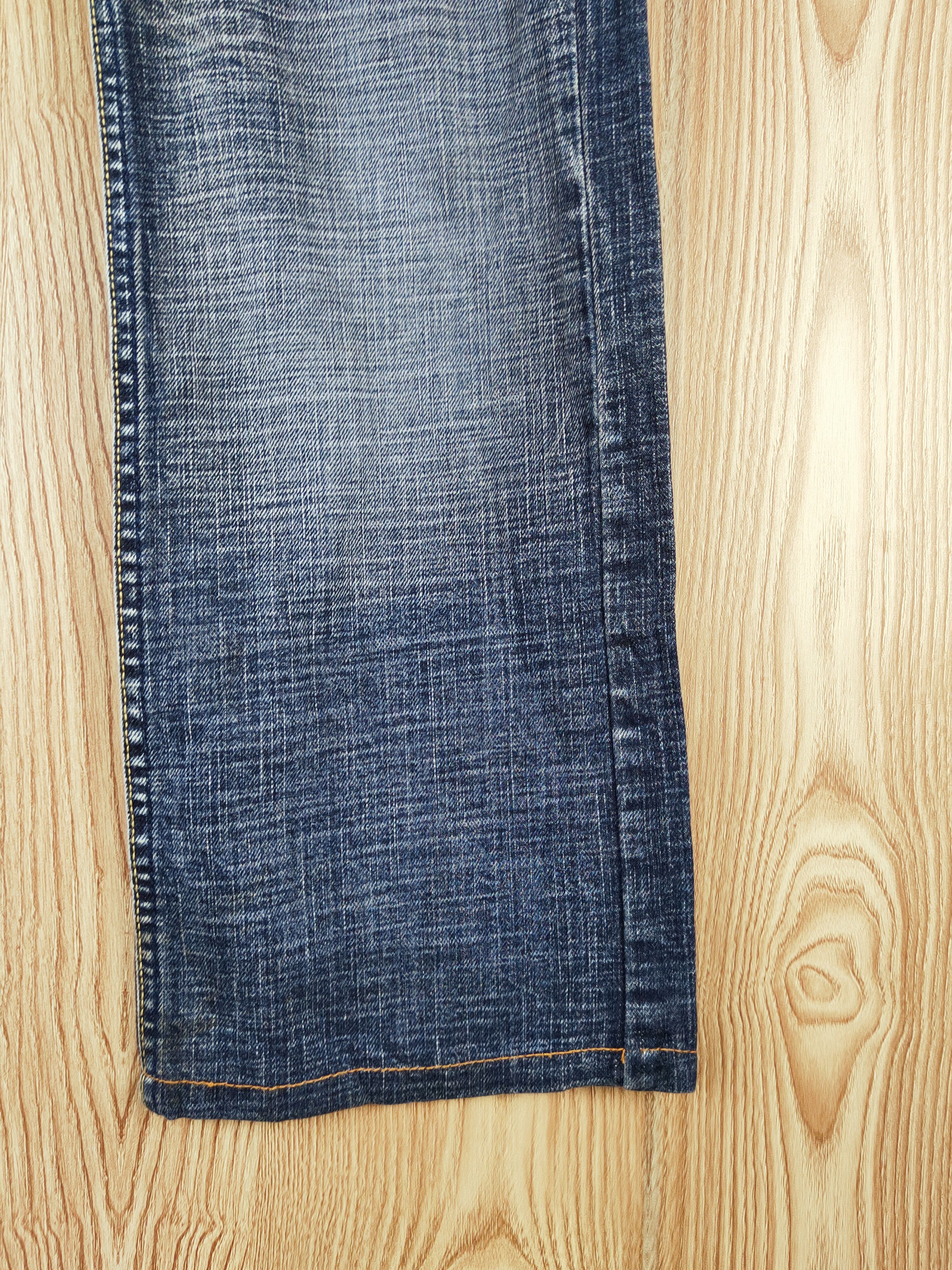 Hang Ten Hang Ten Dark Blue Distressed Ripped Jeans #S2704 Size US 33 - 6 Thumbnail