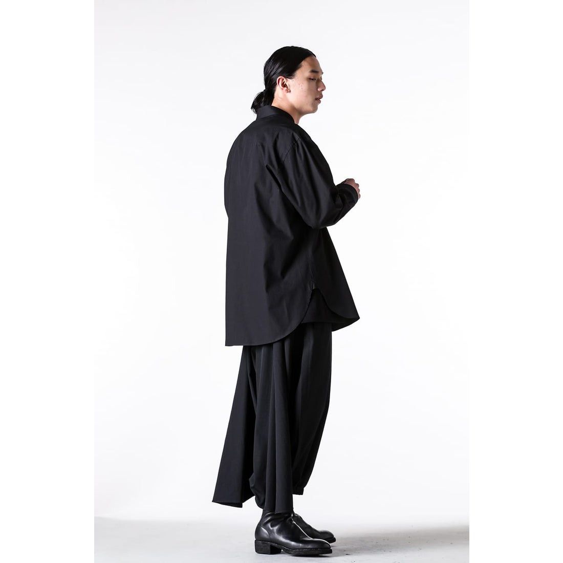 Ground Y Ground Y Yohji Yamamoto - W/GABARDINE KARASU Crow Pants Size US 30 / EU 46 - 4 Thumbnail