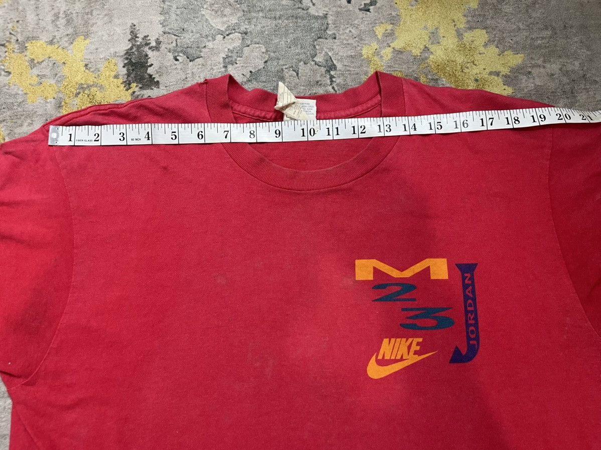 Nike Vintage 90s NIKE AIR JORDAN T-shirt Size US L / EU 52-54 / 3 - 14 Thumbnail