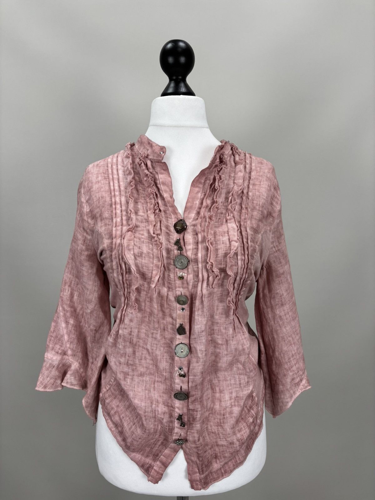 Elisa Cavaletti Womens blouse Elisa Cavaletti Size M Color Pink Size M / US 6-8 / IT 42-44 - 2 Thumbnail