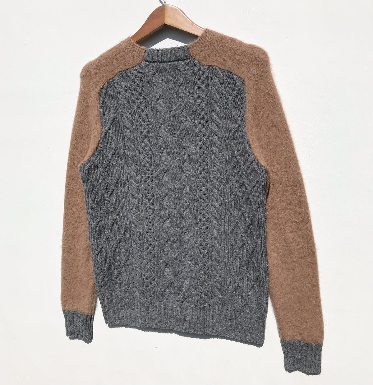 Japanese Brand Sacai 668 Knitwear Wool Angora Nylon Sacai Size US S / EU 44-46 / 1 - 4 Thumbnail