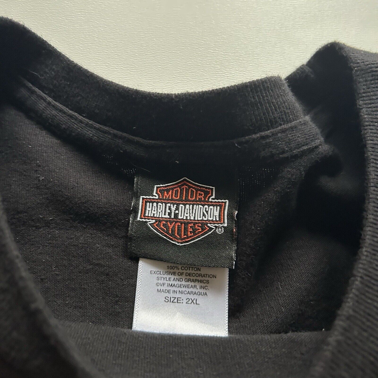 Harley Davidson Vintage Y2K Harley Davidson Motorcycles T Shirt 2XL Black Size US XXL / EU 58 / 5 - 7 Thumbnail