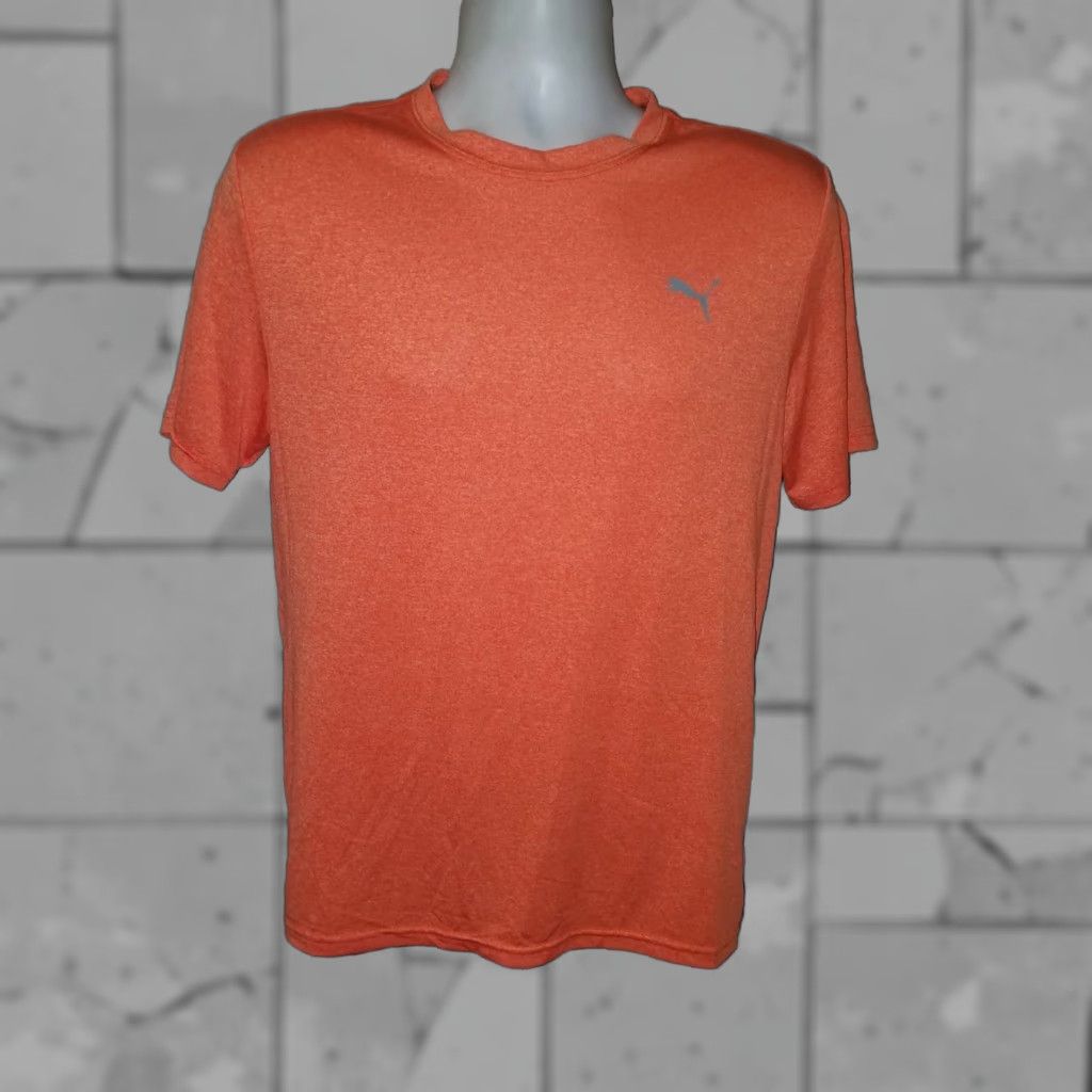 Puma Puma SportLifeStyle Orange Athletic Shirt Mens M T-Shirt Athletic Activewear Orange Puma SportLifeStyle Mens M Size US M / EU 48-50 / 2 - 1 Thumbnail