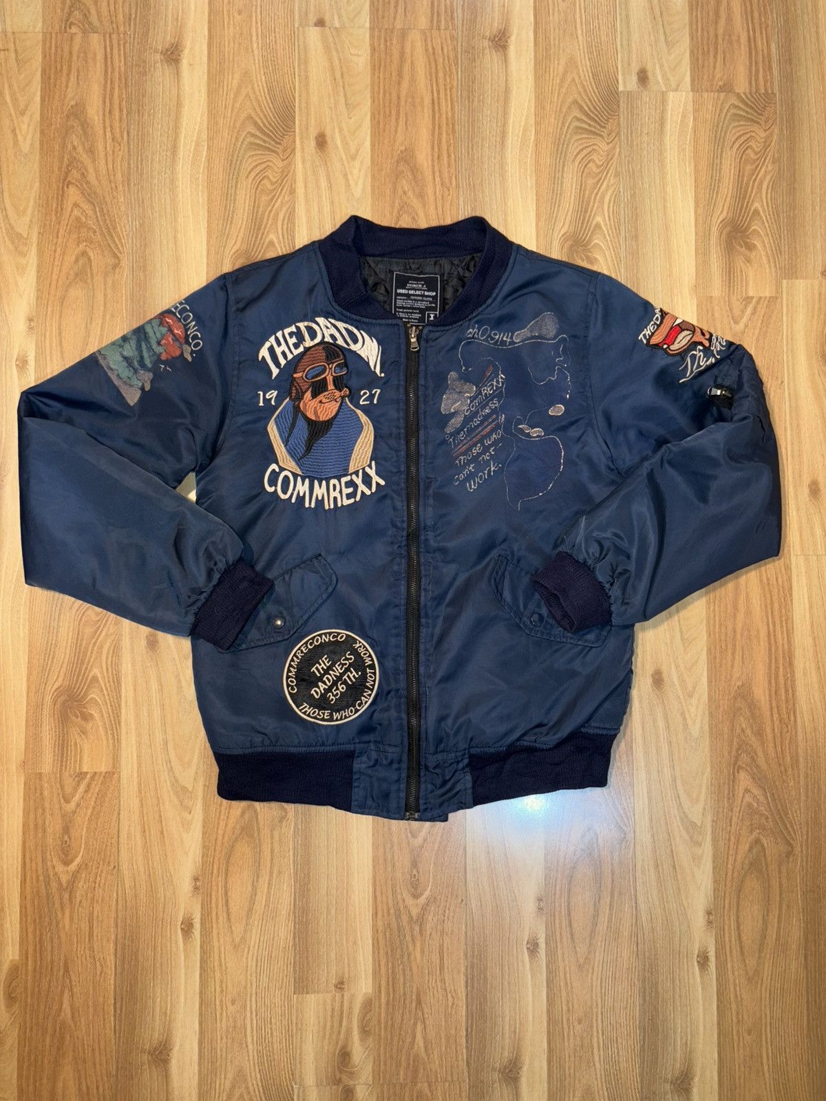 Vintage U.S.A.F x vietnam squadran x flying Jacket Size US XXS / EU 40 - 1 Thumbnail