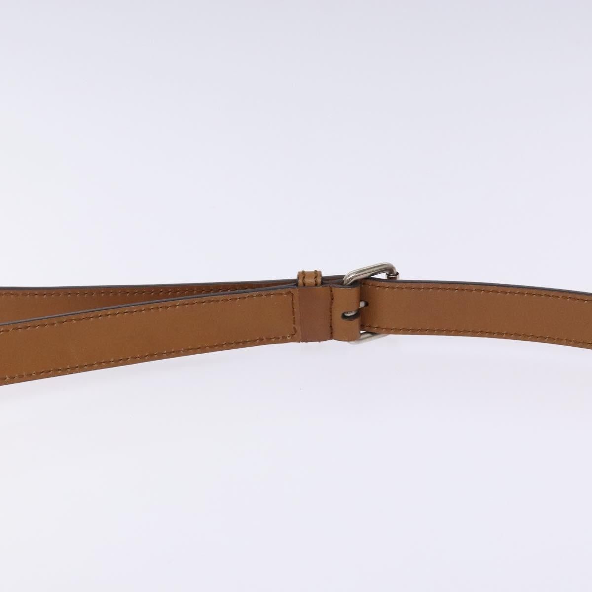 Gucci GUCCI GG Canvas Web Sherry Line Shoulder Bag Beige Silver Size ONE SIZE - 8 Thumbnail