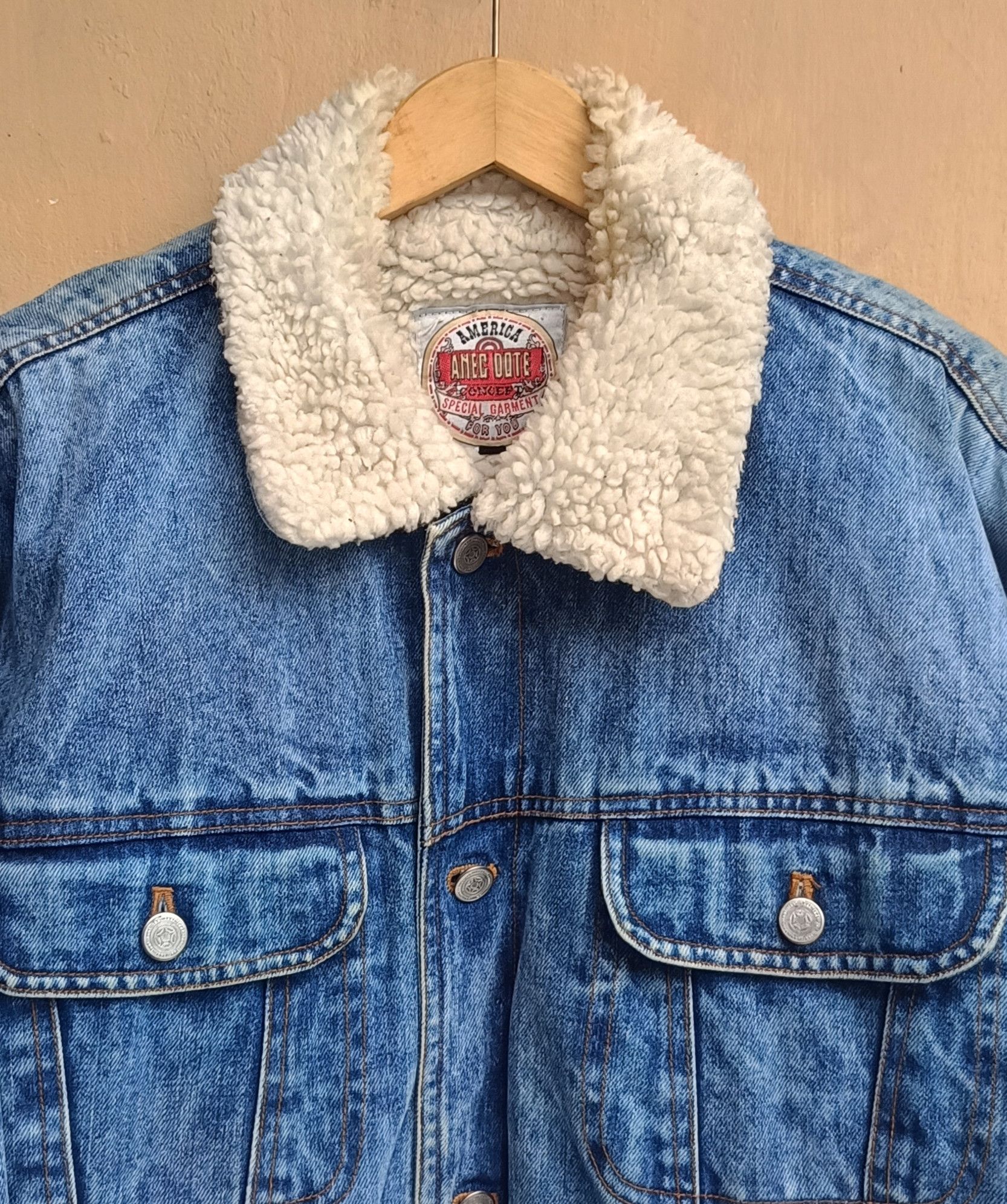 Vintage Anecdote vintage tracker denim jacket Size US L / EU 52-54 / 3 - 2 Thumbnail