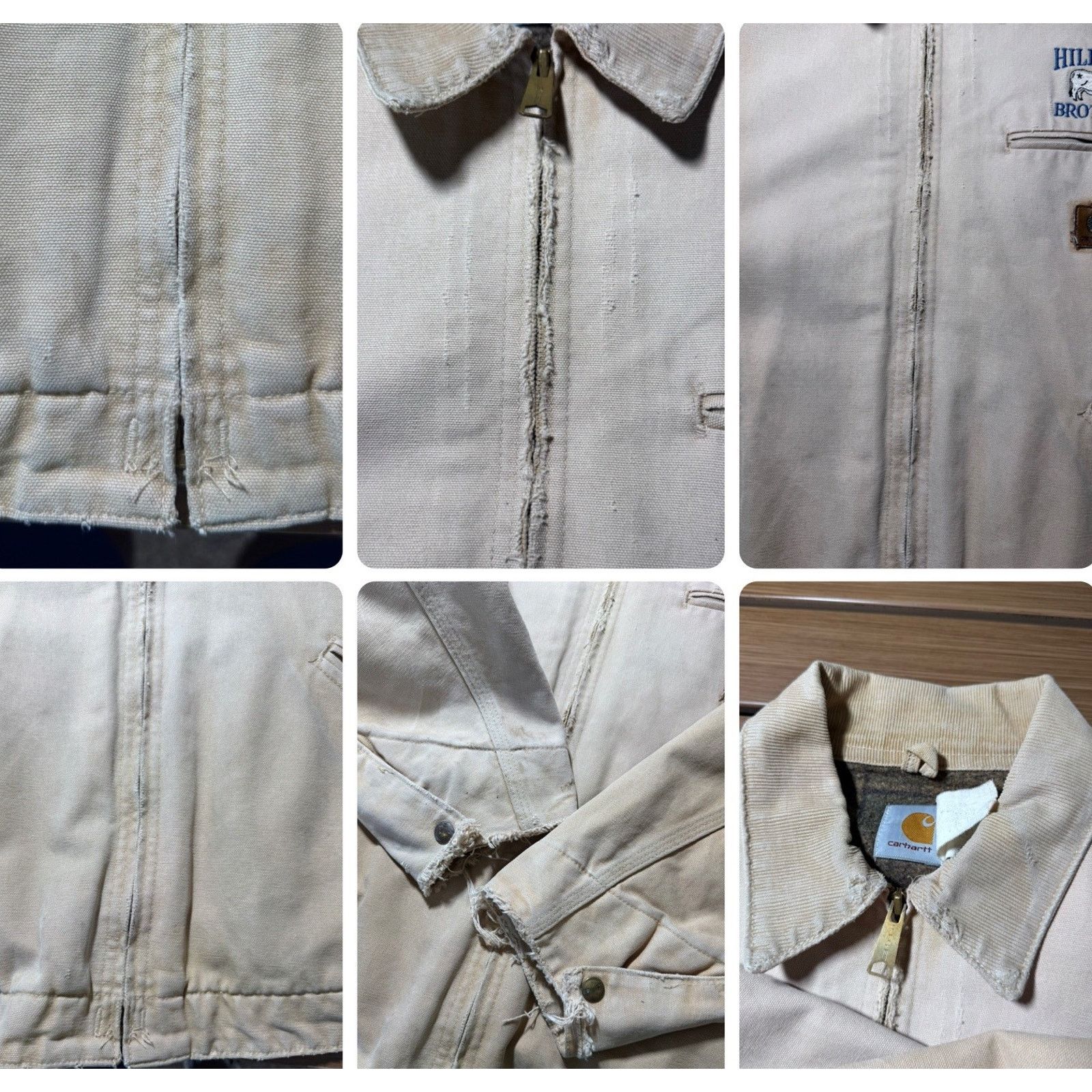 Carhartt Vintage 90s Carhartt Detroit Jacket Mens XL Blanket Lined Size US XL / EU 56 / 4 - 5 Thumbnail