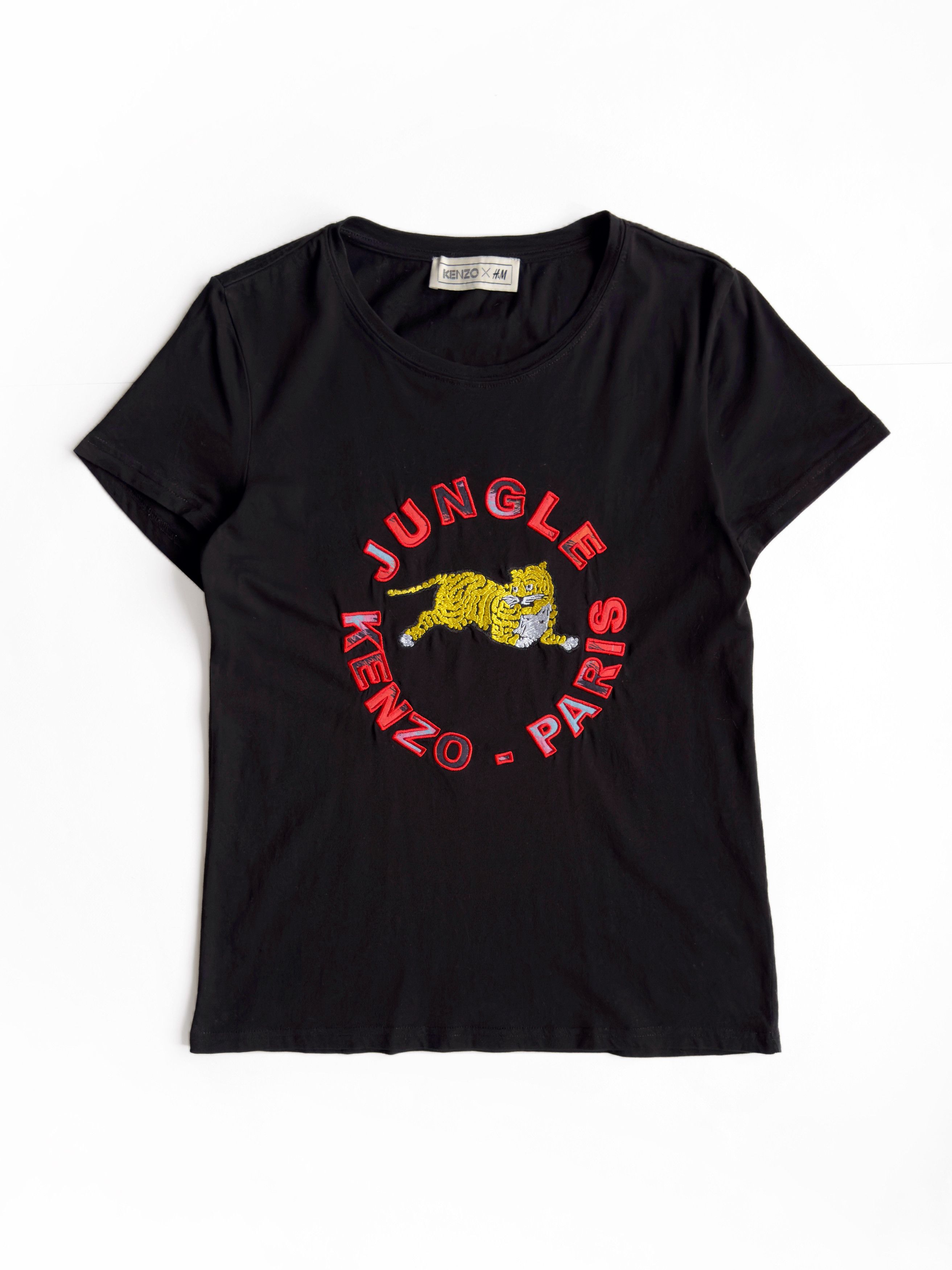 Kenzo Kenzo x H&M Tiger T-shirt S-M Size US S / EU 44-46 / 1 - 1 Thumbnail