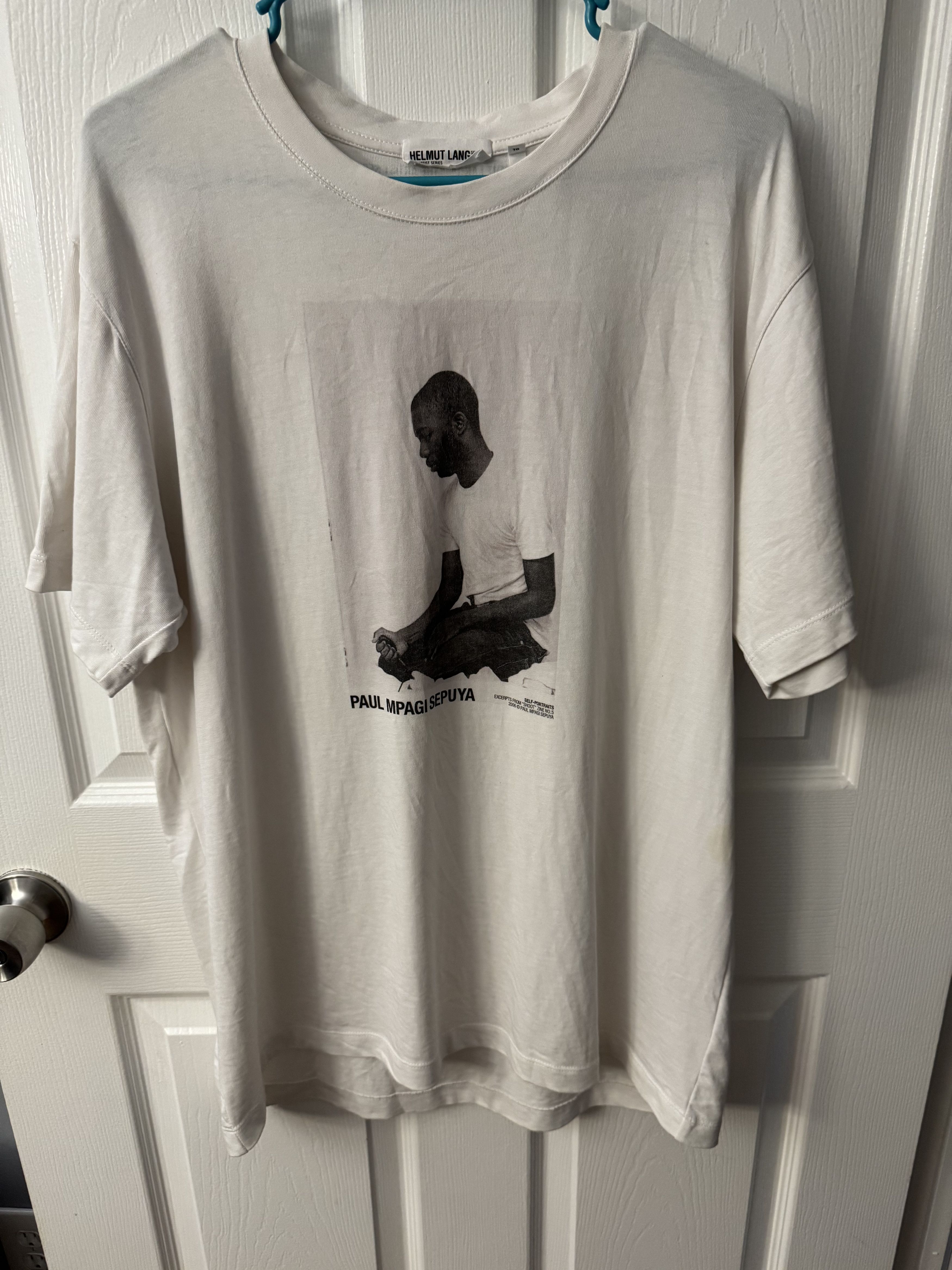 Helmut Lang Helmut Lang Artist Series Paul Sepuya Tee Size US XL / EU 56 / 4 - 3 Thumbnail