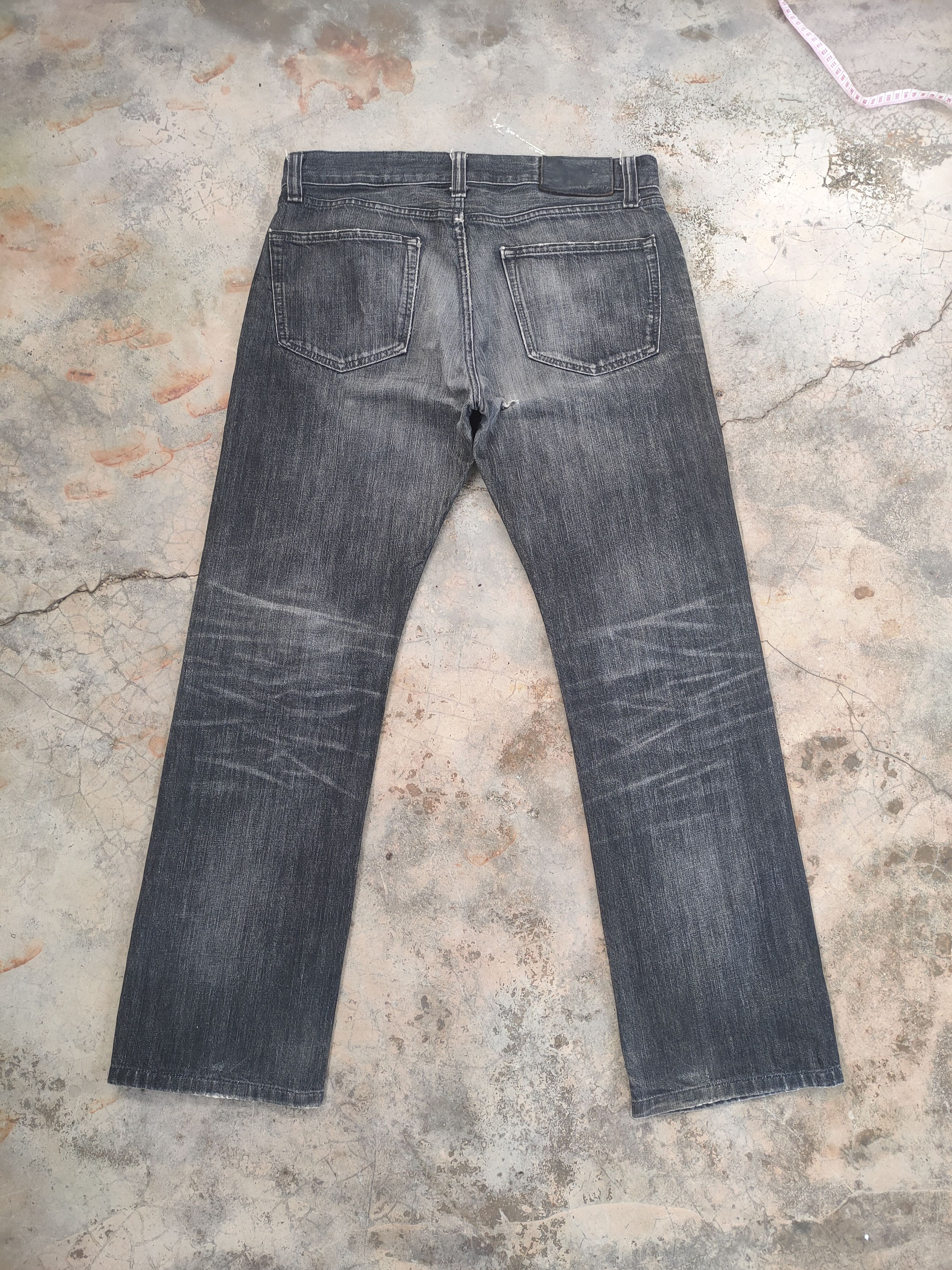 Japanese Brand W33 VINTAGE JAPANESE FADED BLACK JEANS DENIM PANTS Size US 33 - 8 Thumbnail