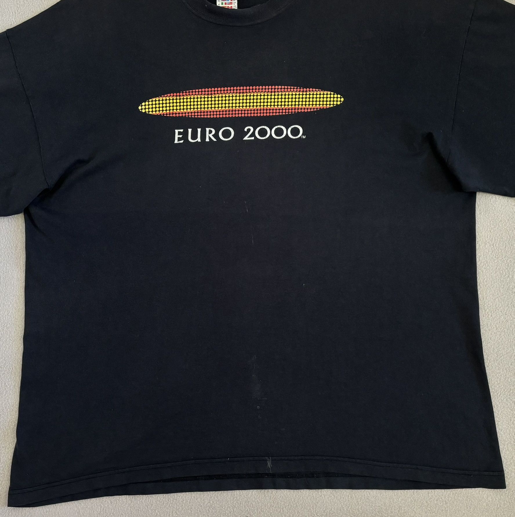 Adidas Spain Euro 2000 Adidas T-shirt Size XL-XXL Size US XXL / EU 58 / 5 - 6 Thumbnail