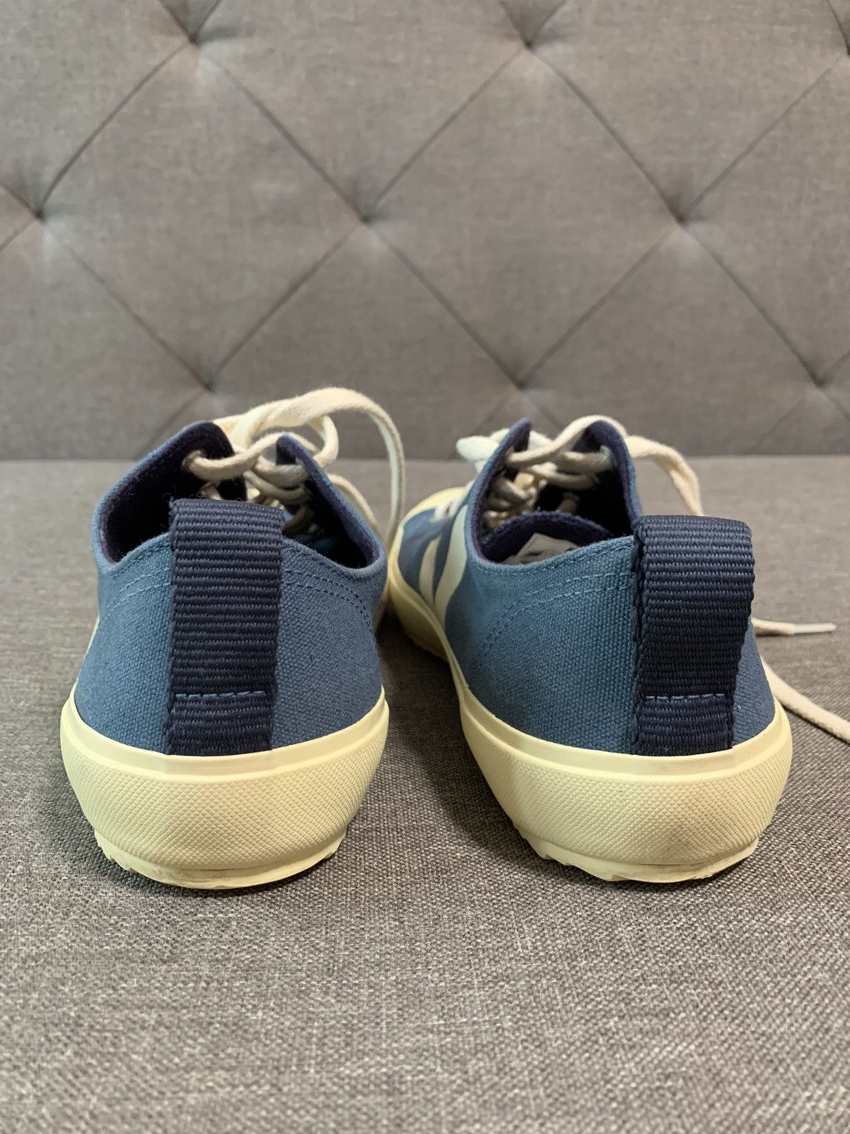 Veja Veja Nova Canvas Low Top Trainer Sneakers Blue Size 38 Size US 8 / IT 38 - 9 Thumbnail