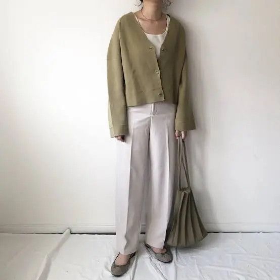 Other Uniqlo U Lemaire baggy oversized crop cardigan Size M / US 6-8 / IT 42-44 - 1 Thumbnail