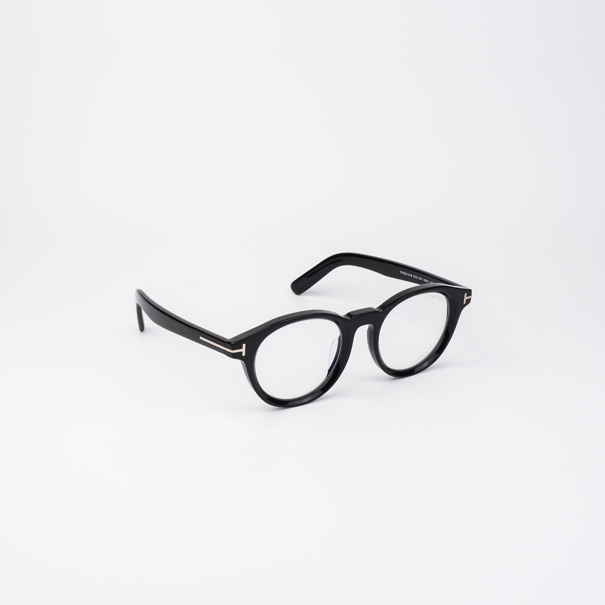 Tom Ford Tom Ford Men Eyeglasses Round FT5931-D-B 001 NEW AUTHENTIC Size ONE SIZE - 4 Thumbnail
