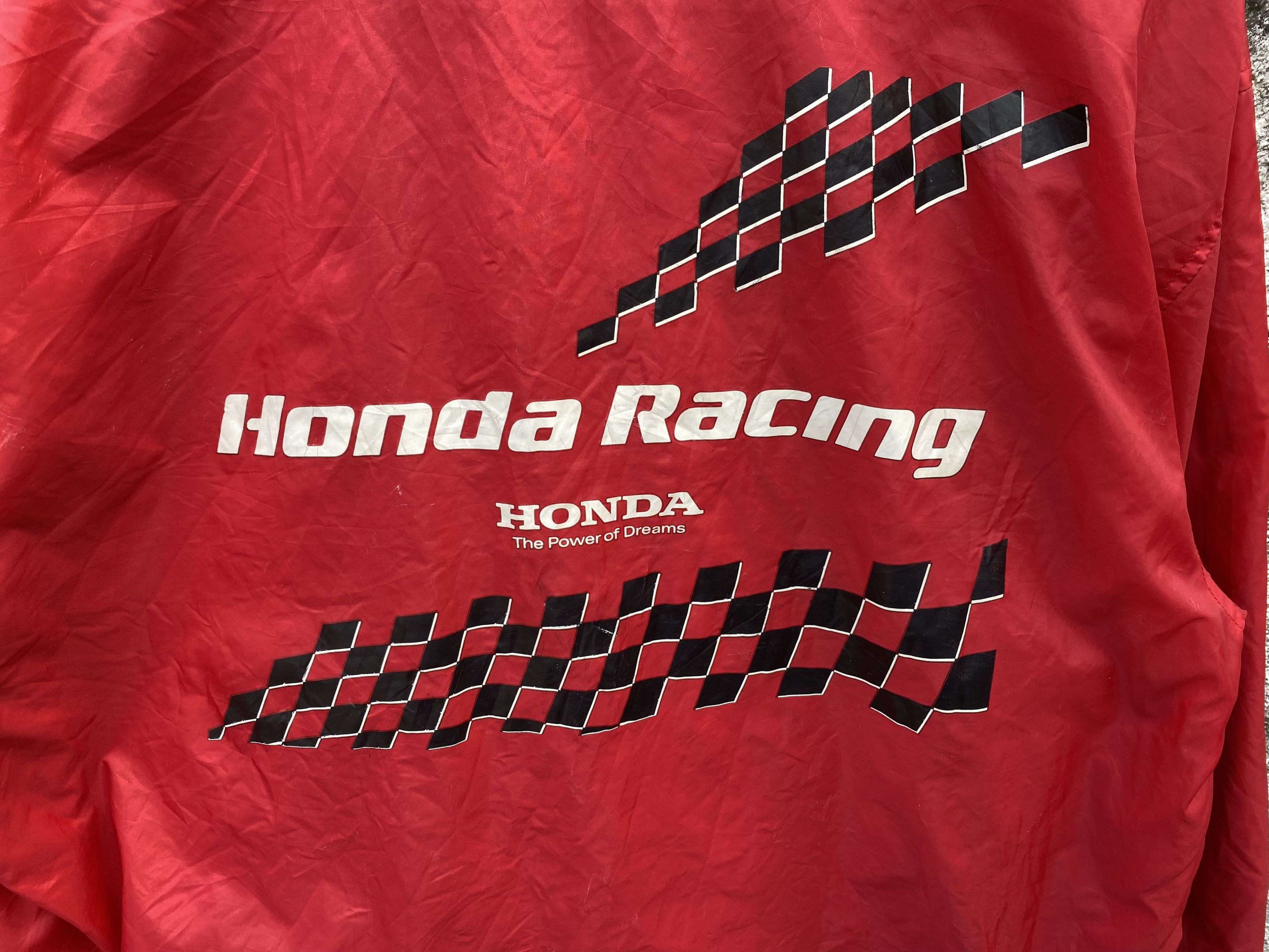 Honda × Vintage Vintage Honda Racing Motorsport Blouson Coach Jacket Size US L / EU 52-54 / 3 - 9 Thumbnail