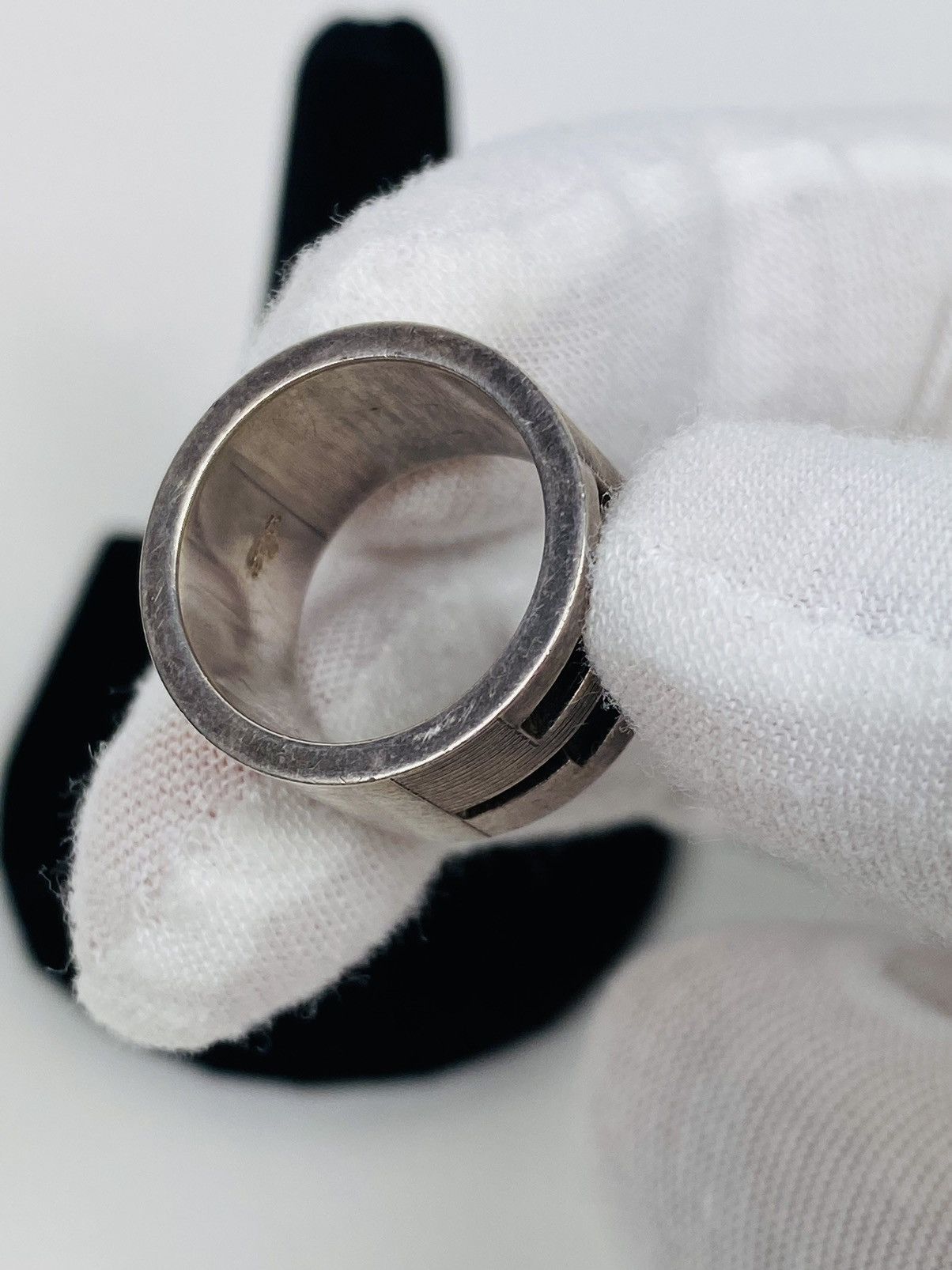 Gucci Gucci .925 Silver G Ring size IT 8 Size ONE SIZE - 5 Thumbnail