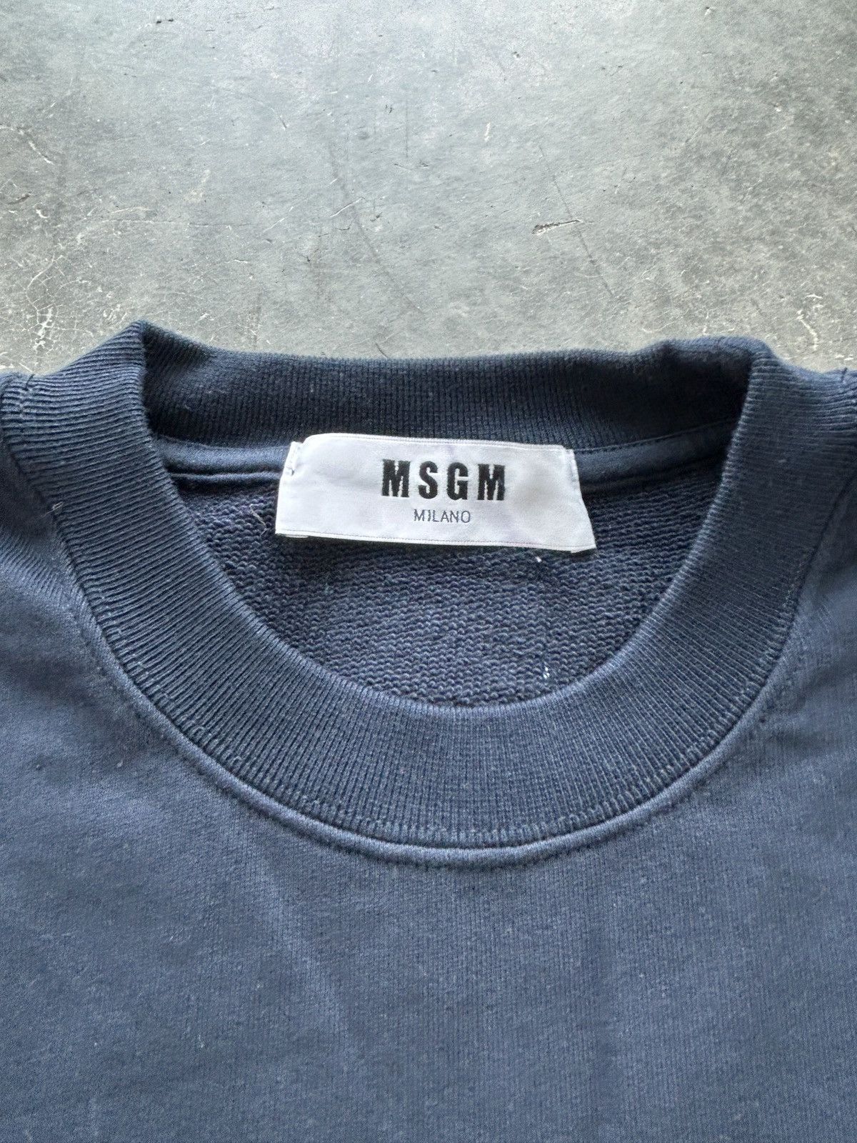 MSGM MSGM Milano Terry Cotton Sweatshirt Size US L / EU 52-54 / 3 - 2 Thumbnail
