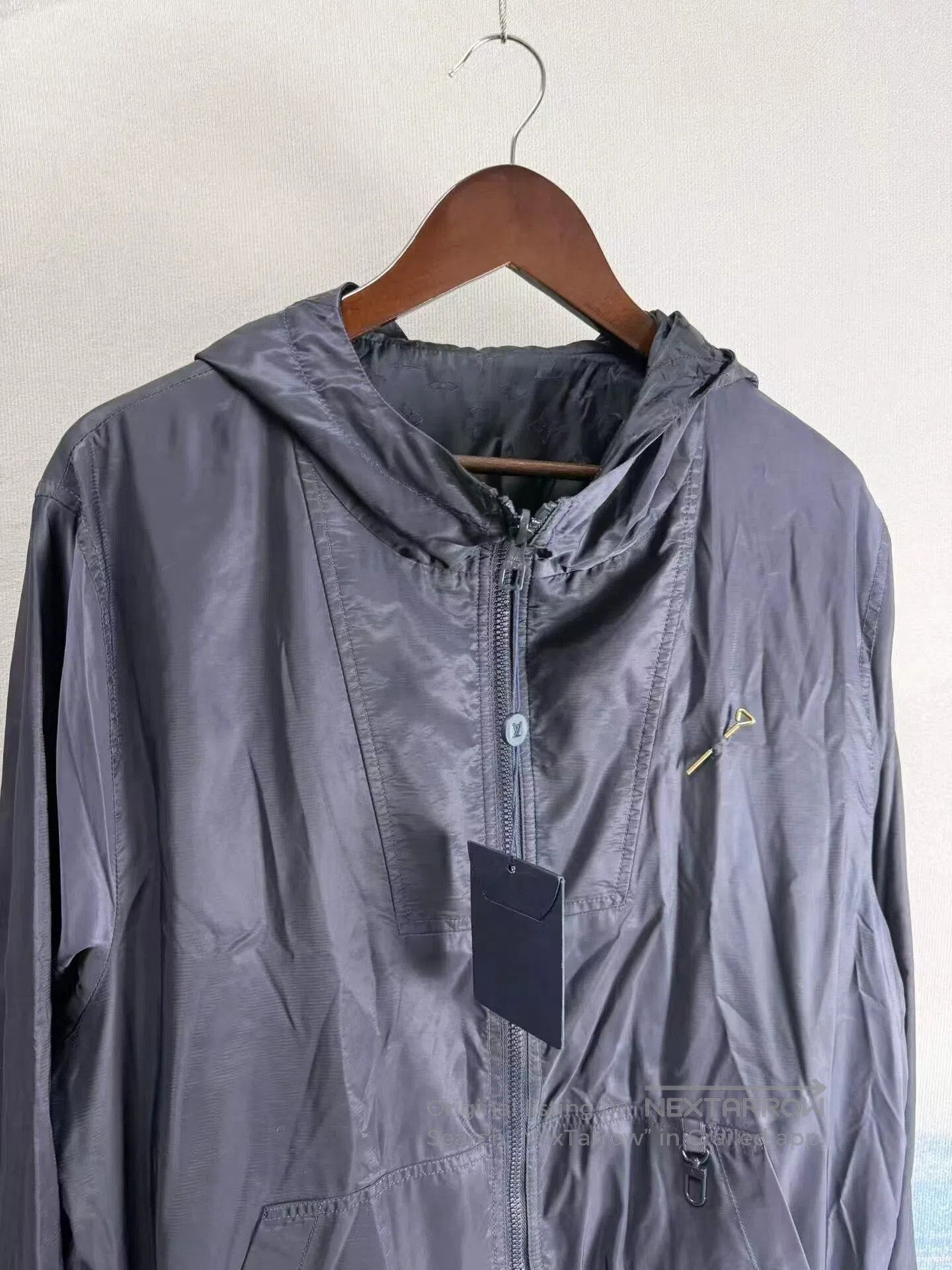 Louis Vuitton Louis Vuitton Dark Blue Pin Full Print Two-way Wearable Wi Size US L / EU 52-54 / 3 - 2 Thumbnail