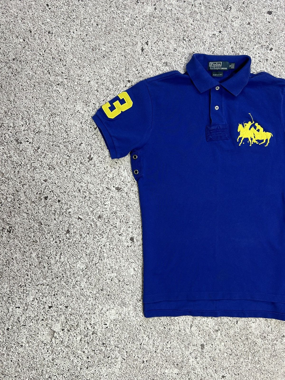Polo Ralph Lauren × RRL Ralph Lauren × Rugby Ralph Lauren Vintage Polo Ralph Lauren Fine Rugby Retro Polo T-Shirt Size US M / EU 48-50 / 2 - 2 Thumbnail