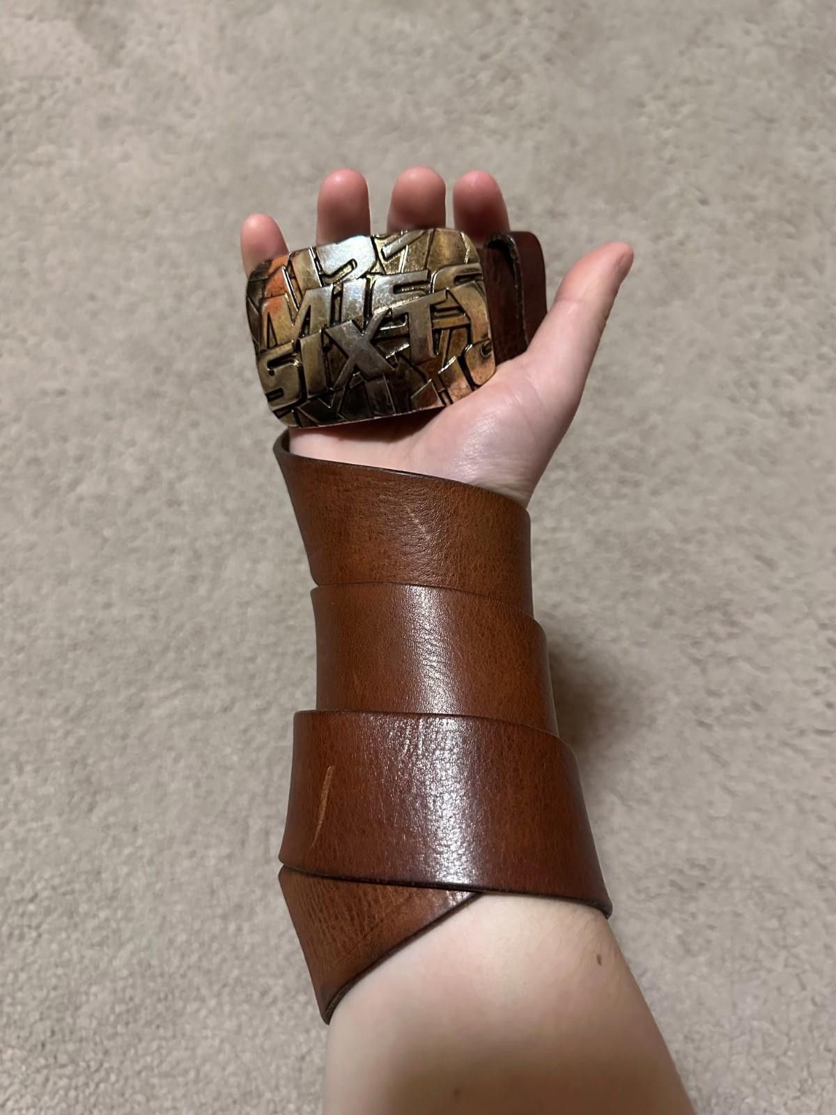 Miss Sixty Miss Sixty Brown Leather Belt size M Size ONE SIZE - 1 Thumbnail