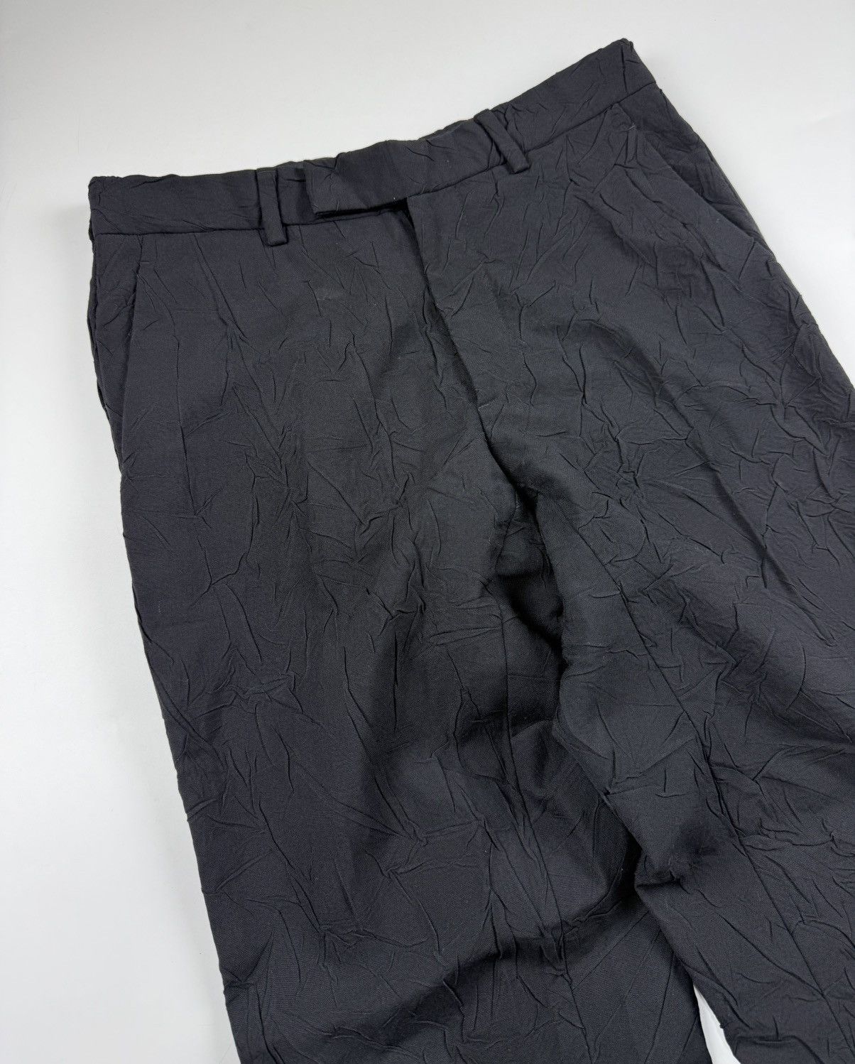 Dior Dior Homme Wool Wrinkled Trouser Size US 28 / EU 44 - 5 Thumbnail