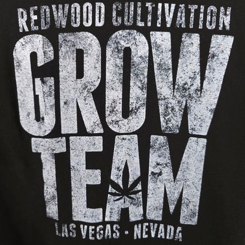 Tultex Tultex Redwood Cultivation T Shirt Mens L Black Grow Team Las Vegas Cannabis Shirt Adults Mens Size US L / EU 52-54 / 3 - 5 Thumbnail